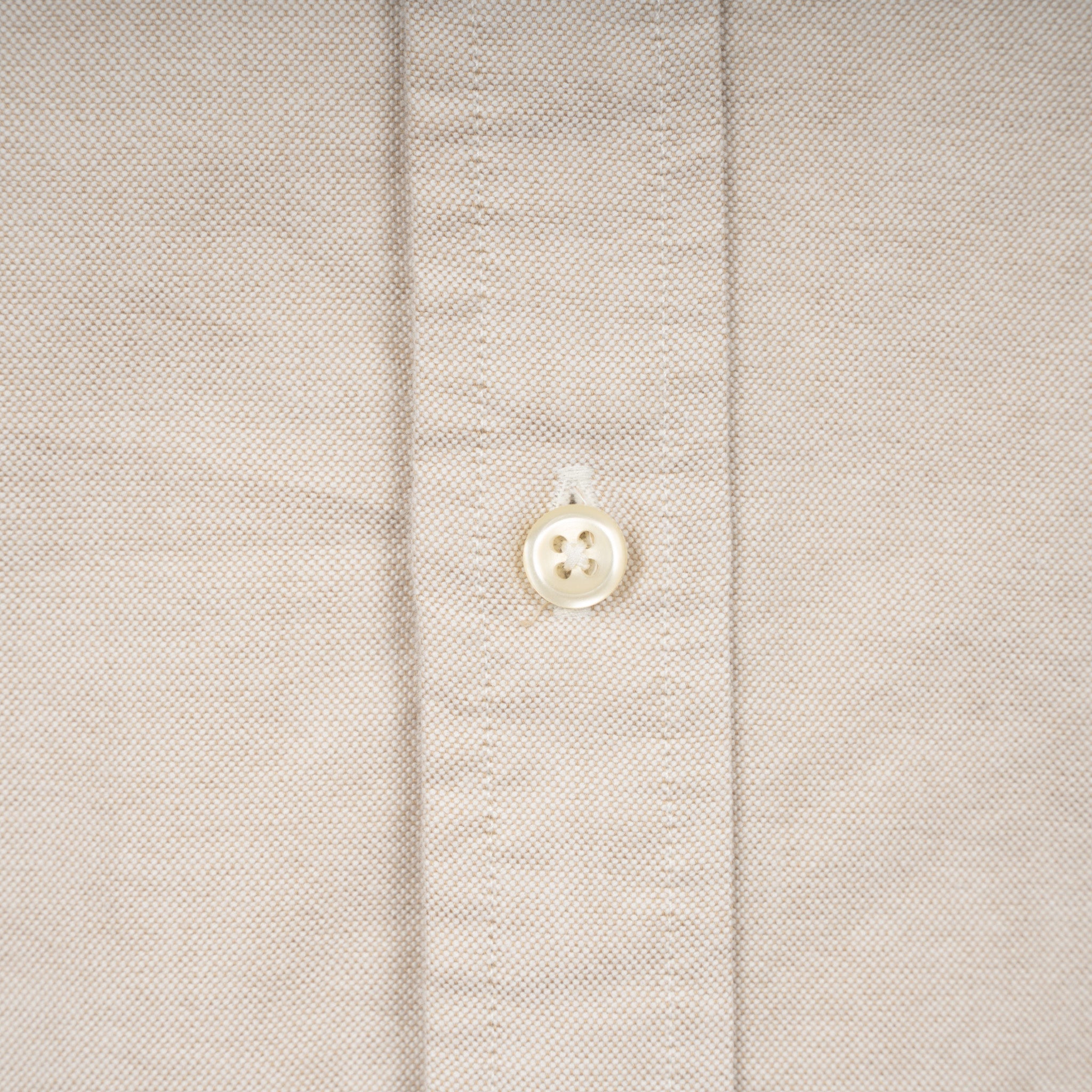 Ralph Lauren Oxford Overhemd Beige | Slim Fit