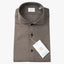 Xacus Overhemd Bruin | Knitted Shirt