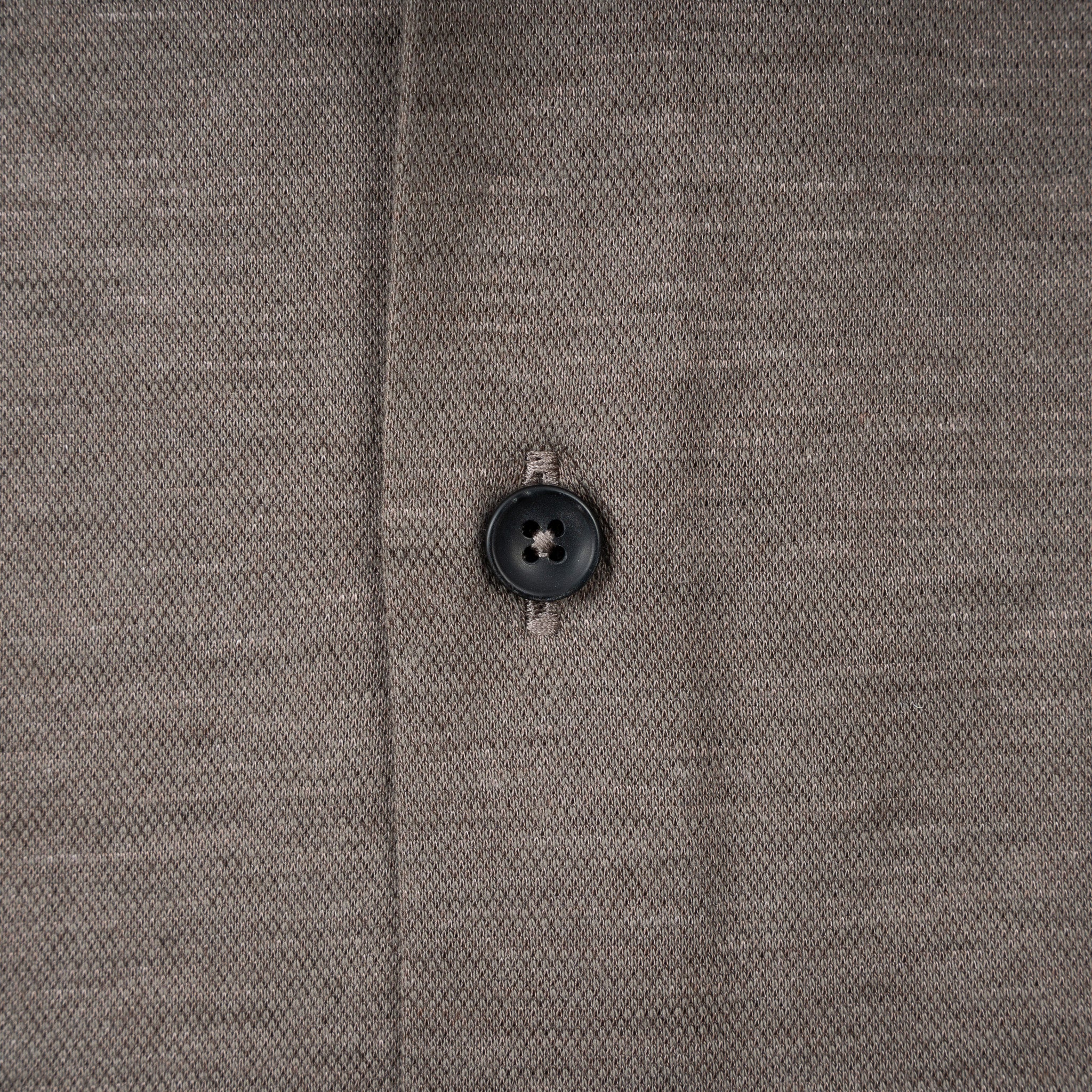 Xacus Overhemd Bruin | Knitted Shirt