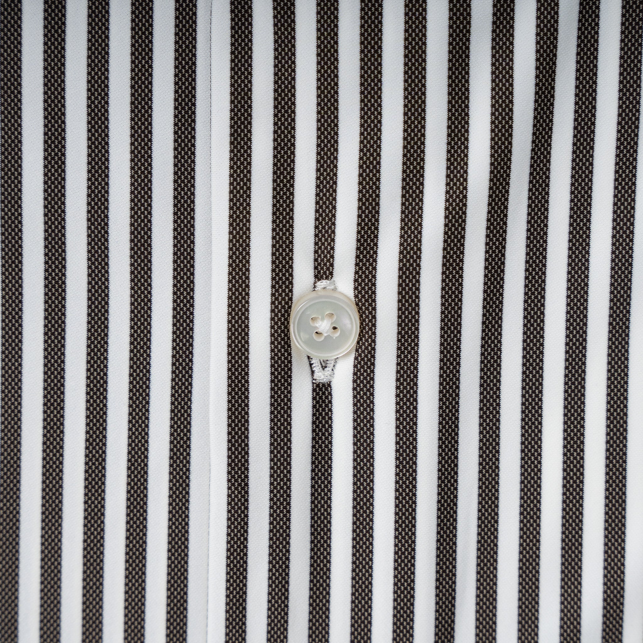 Xacus Overhemd Bruine Streep | Active Shirt