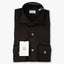 Xacus Overhemd Donkerbruin | Albini Stretch