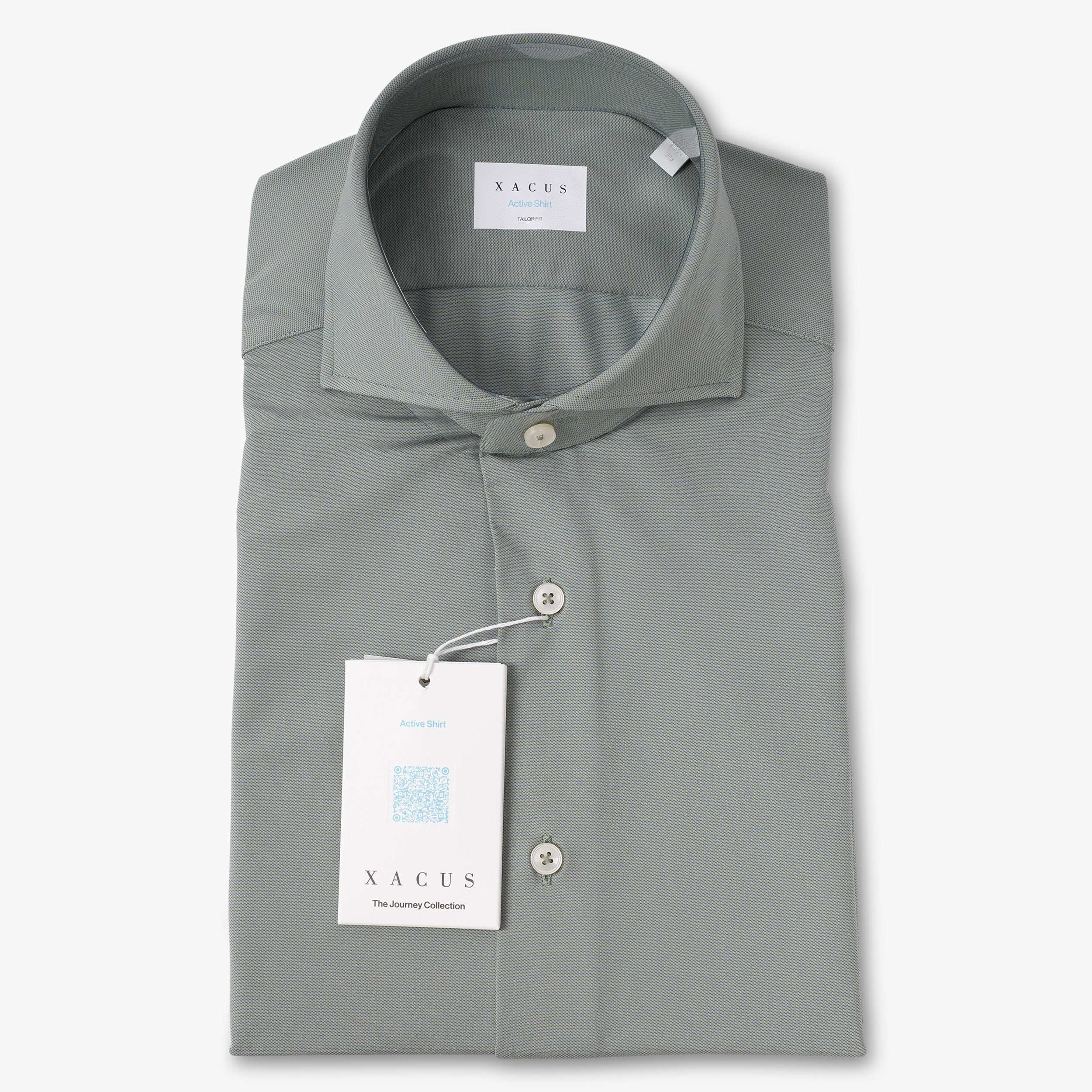 Xacus Overhemd Groen | Active Shirt