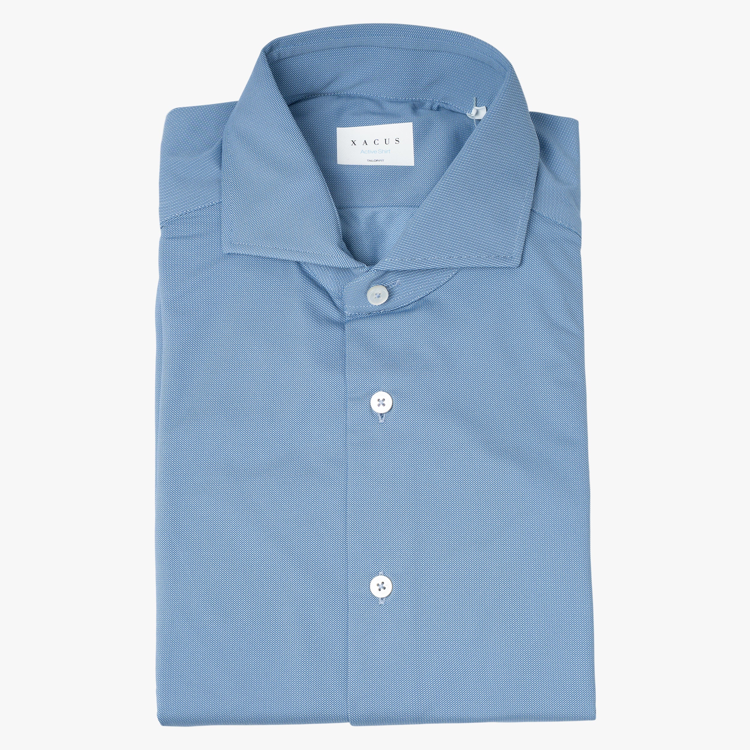 Xacus Overhemd Hardblauw | Active Shirt
