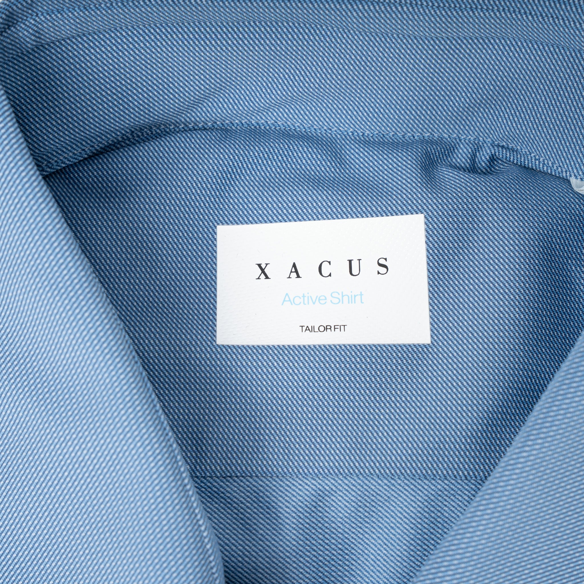 Xacus Overhemd Hardblauw | Active Shirt