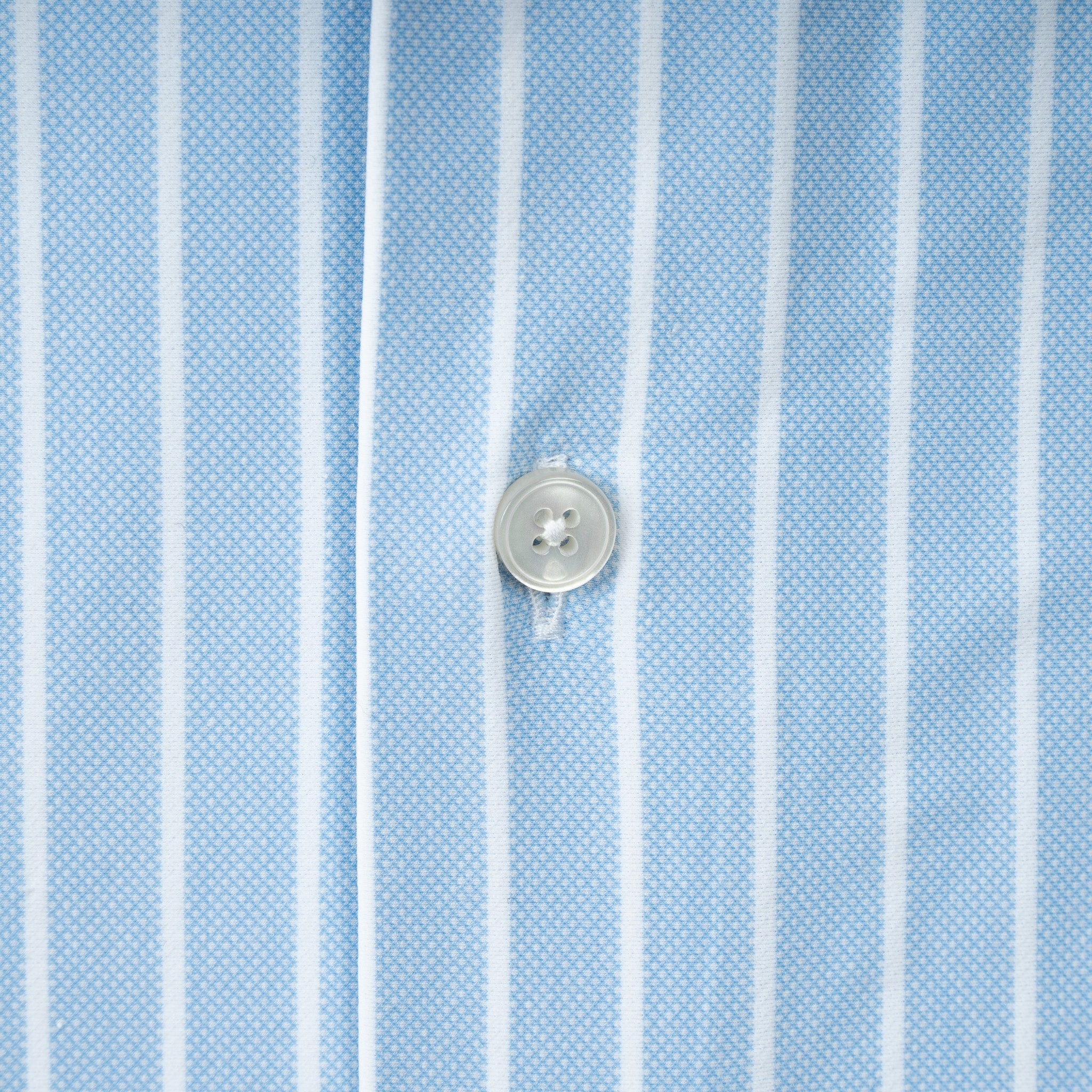Xacus Overhemd Blauw-Wit Gestreept | Natural Active Shirt