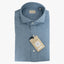 Xacus Overhemd Flannel Blauw | Albini