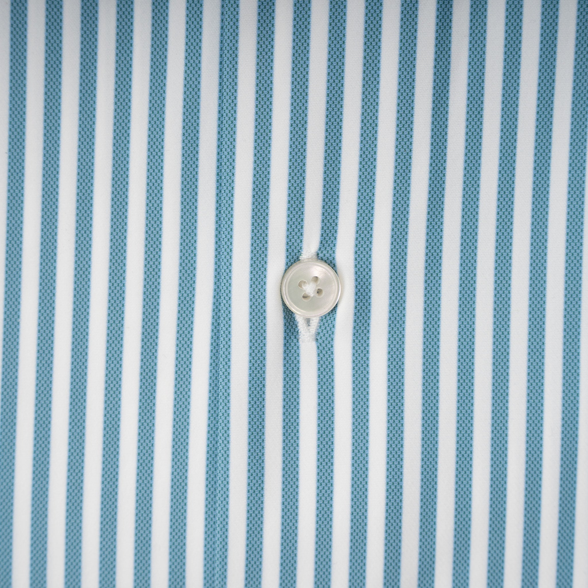 Xacus Overhemd Gestreept Aquablauw | Active Shirt