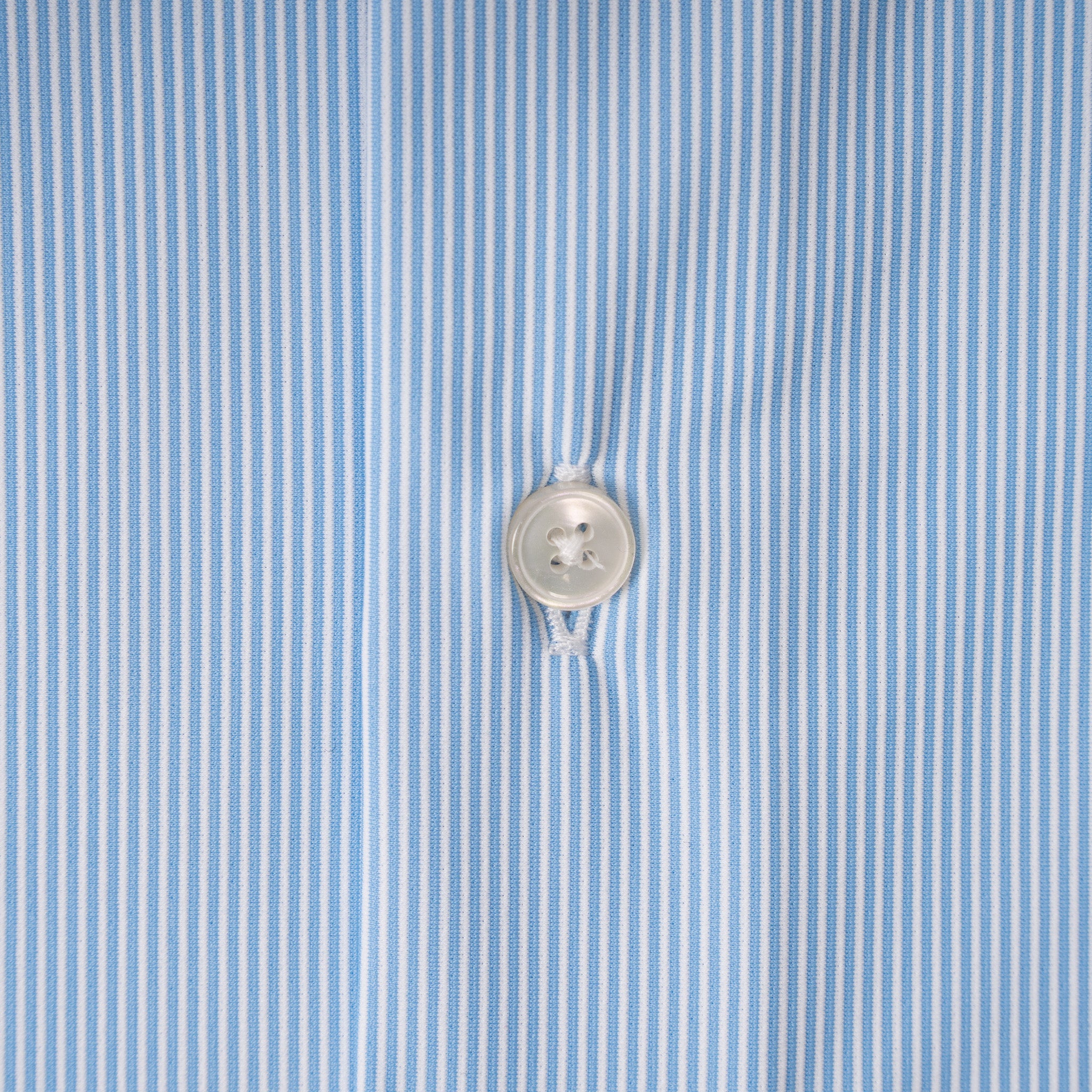 Xacus Overhemd Lichtblauw Fijne Streep | Active Shirt