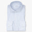 Profuomo Overhemd Lichtblauw Gestreept | Japanese Knitted