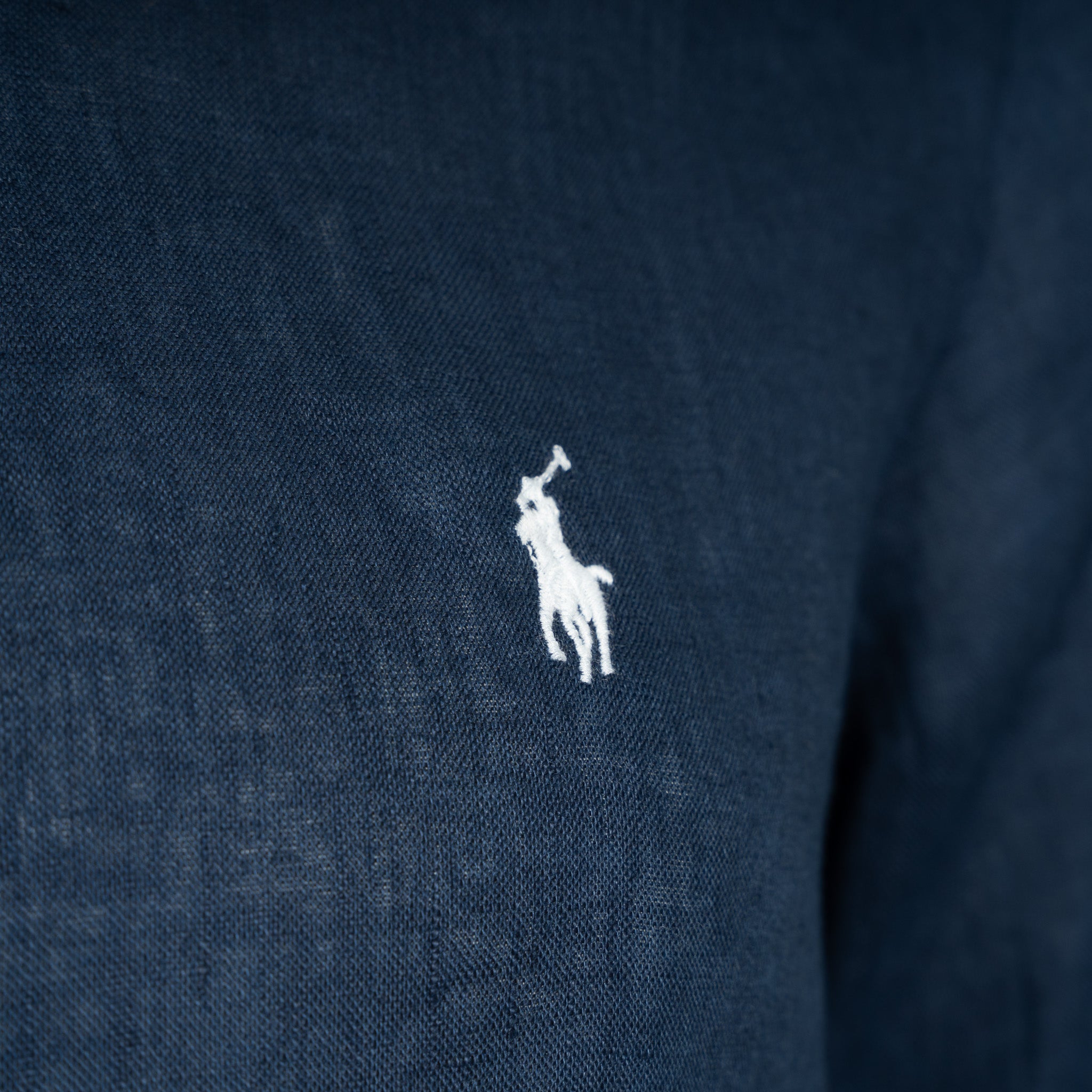 Ralph Lauren Linnen Overhemd Blauw | Slim Fit