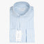 Profuomo Overhemd Lichtblauw Gestreept | Japanese Knitted