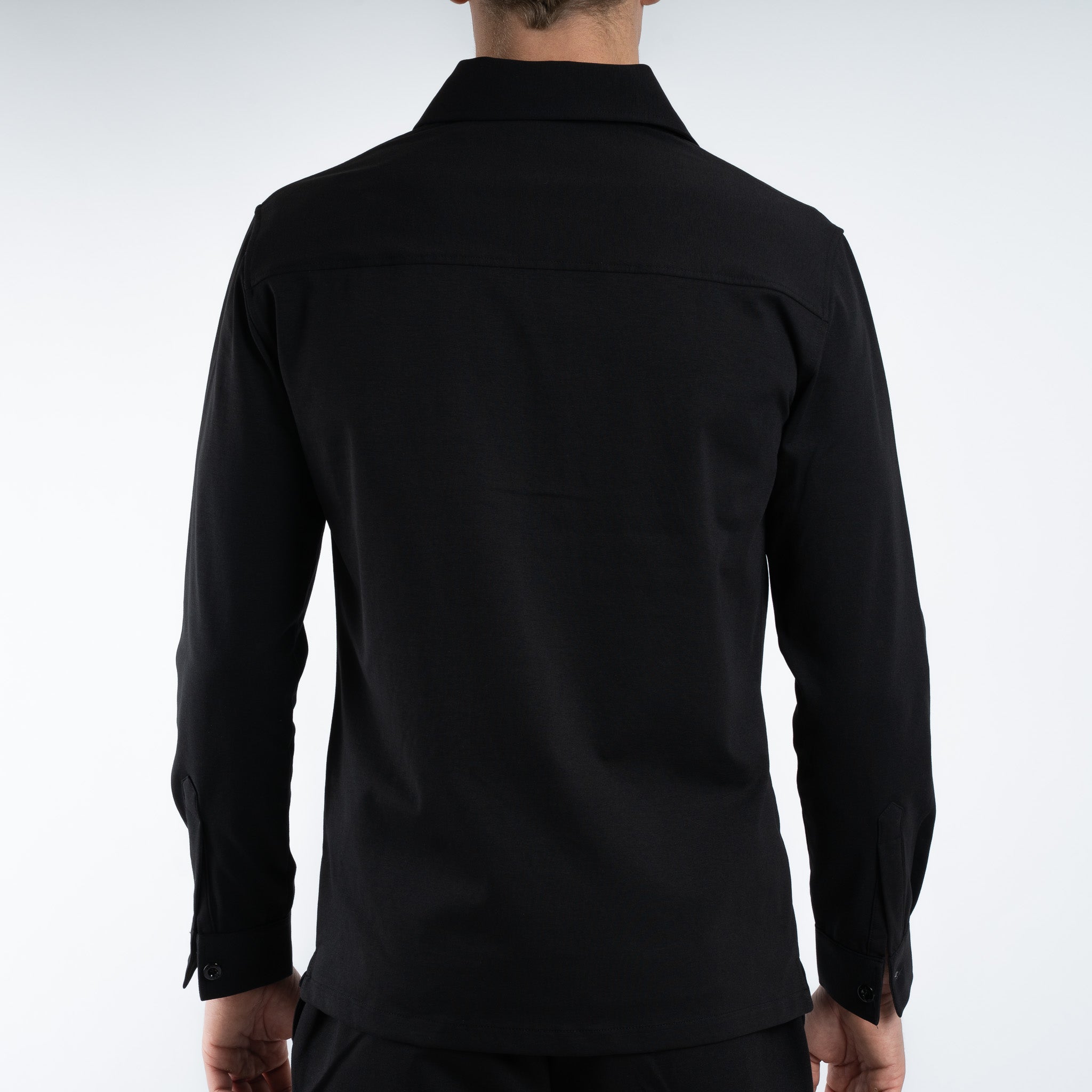 Genti Overshirt Zwart | Dynamic