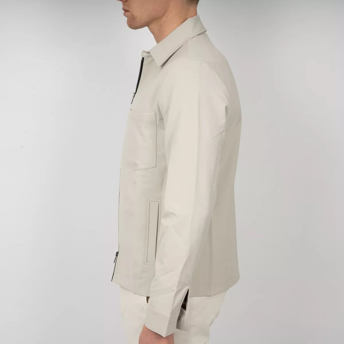 SEVEN DIALS Overshirt Beige | Perkin