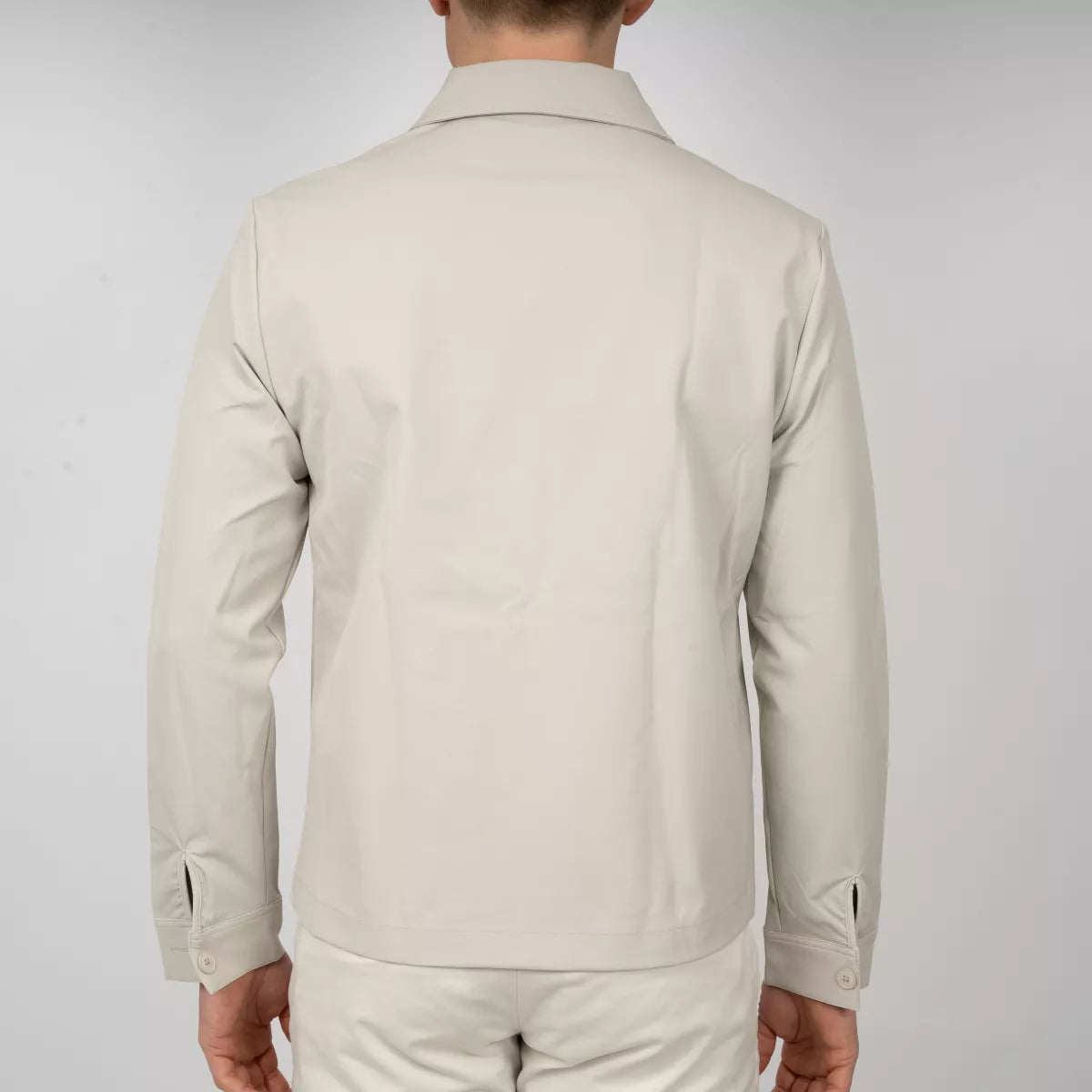 SEVEN DIALS Overshirt Beige | Perkin