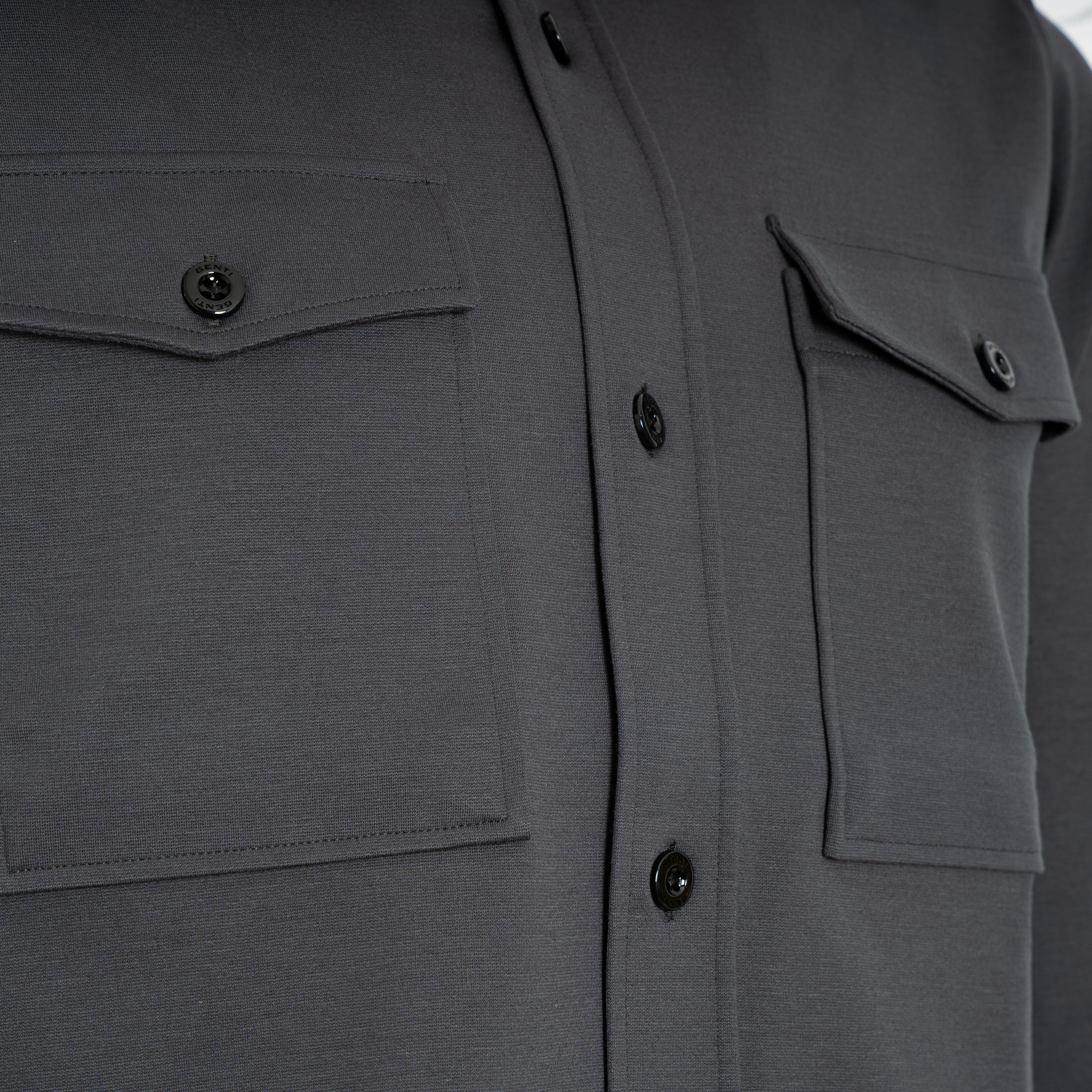 Genti Overshirt Grijs | Midtown