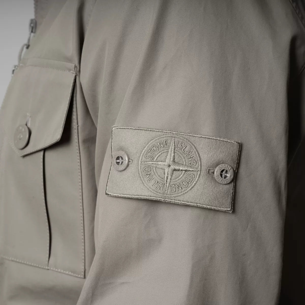 Stone Island Overshirt Grijs | Ghost