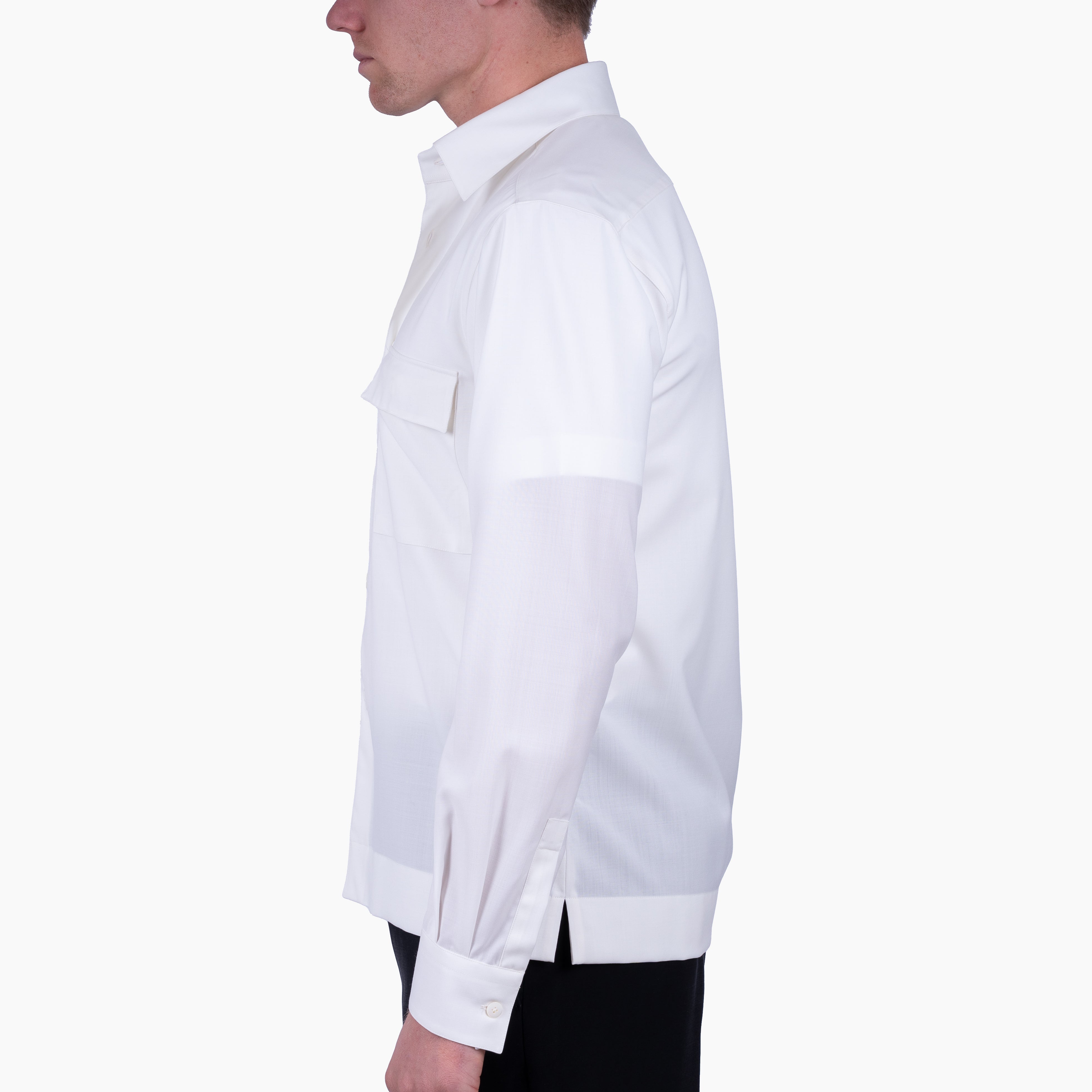 Xacus Overshirt Wit | Unfold