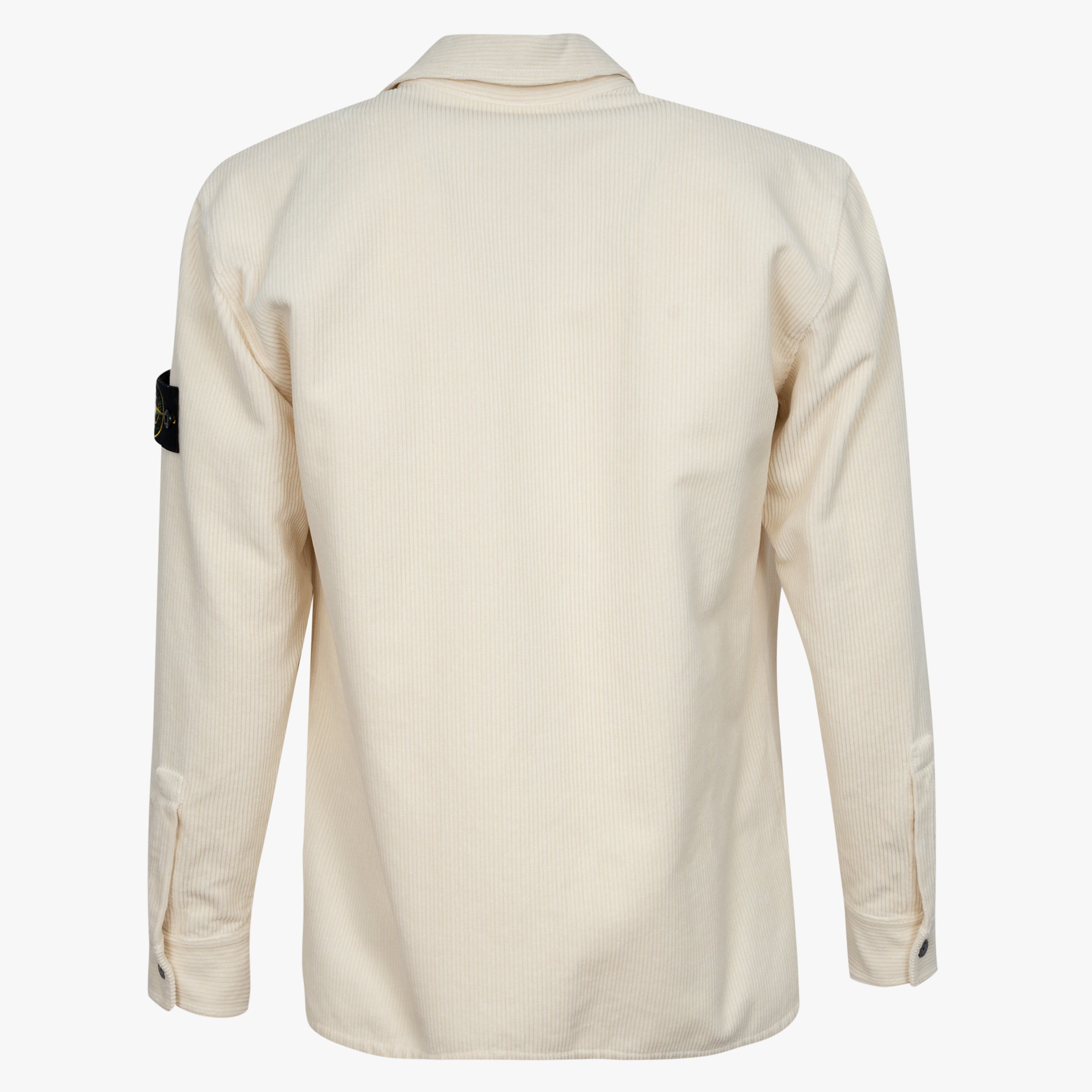 Stone Island Overshirt Corduroy Creme | Organic Cotton