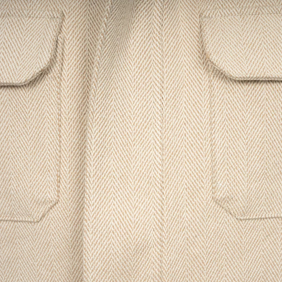 Profuomo Overshirt Beige | Herringbone