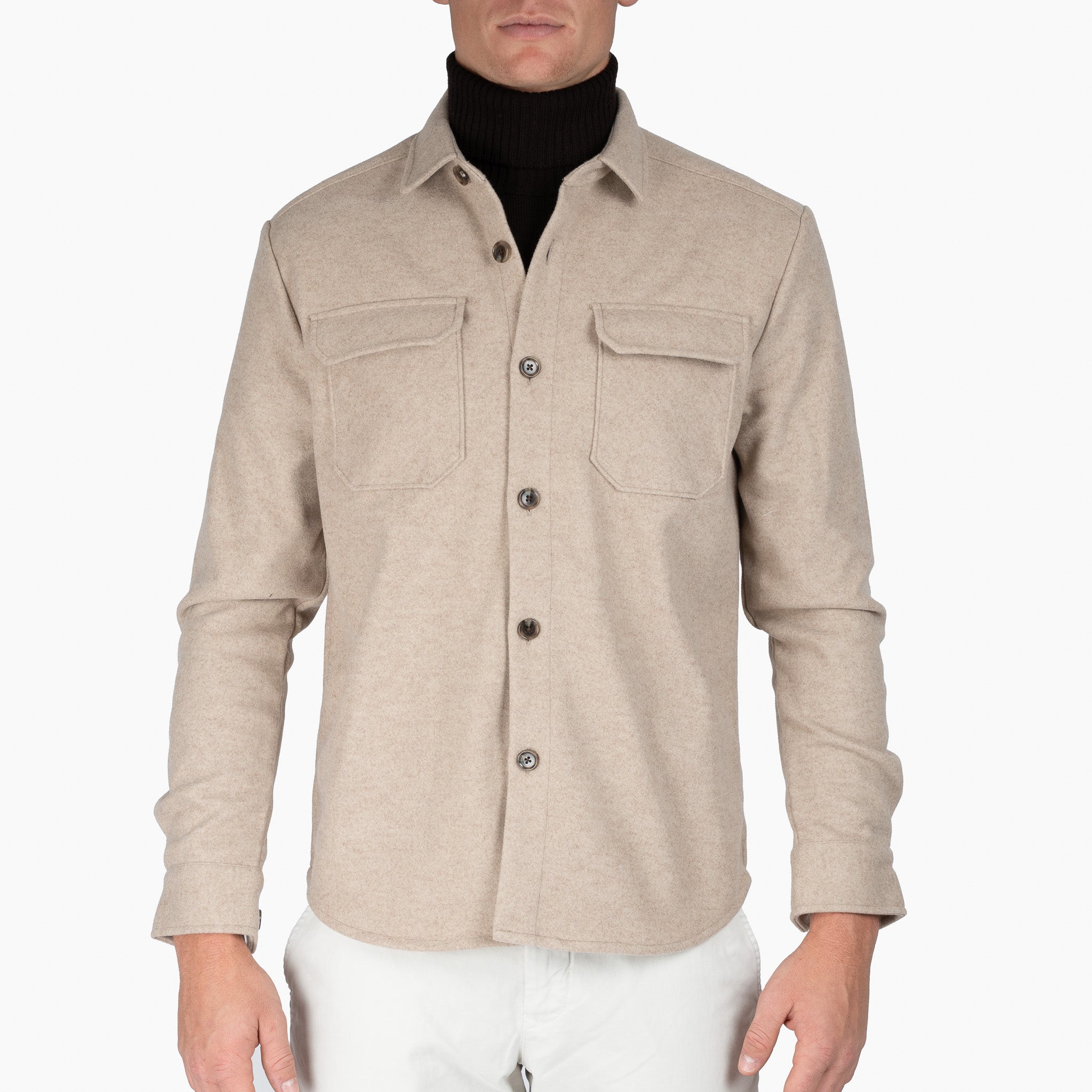 SEVEN DIALS Overshirt Beige | Kent