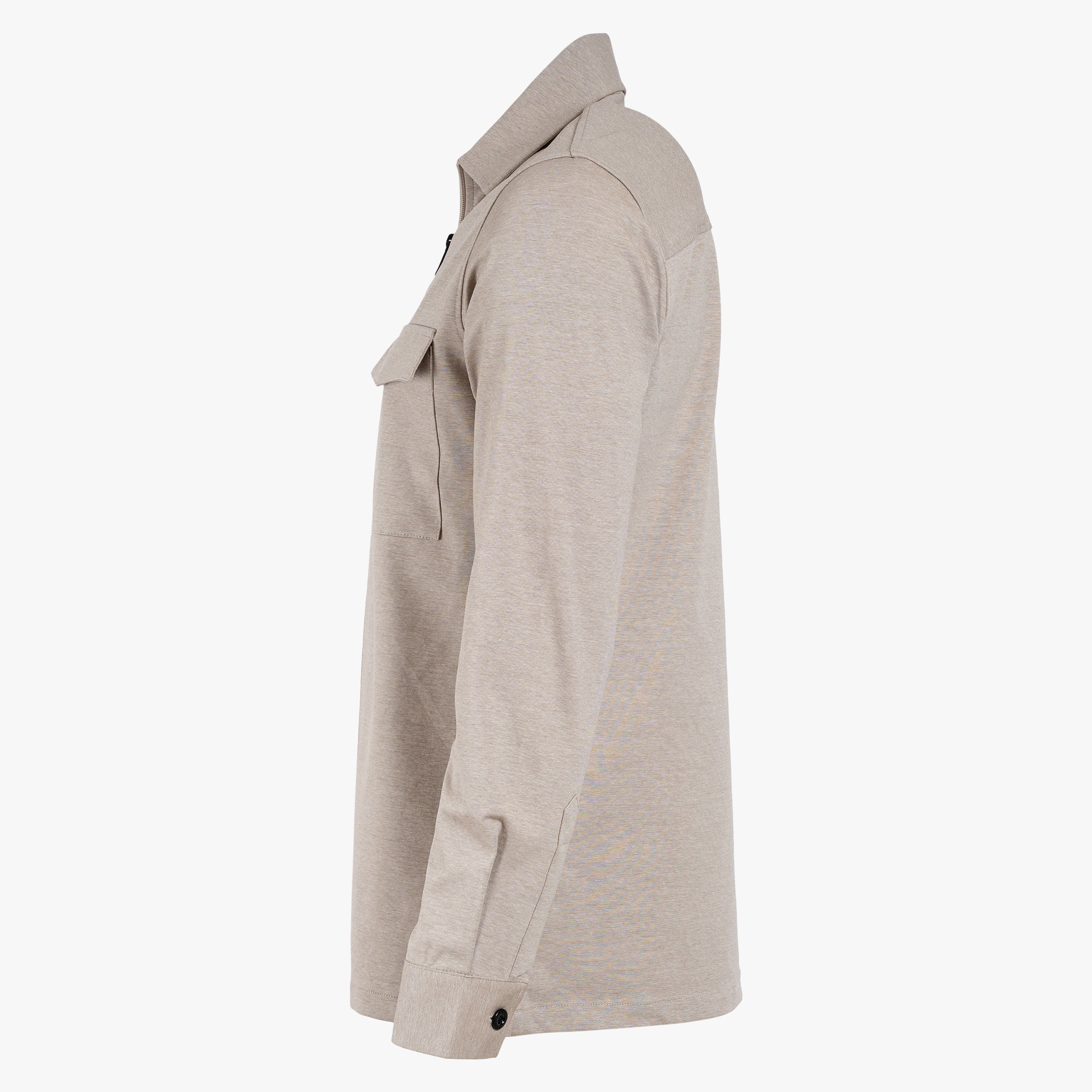 Genti Overshirt Beige | Dynamic