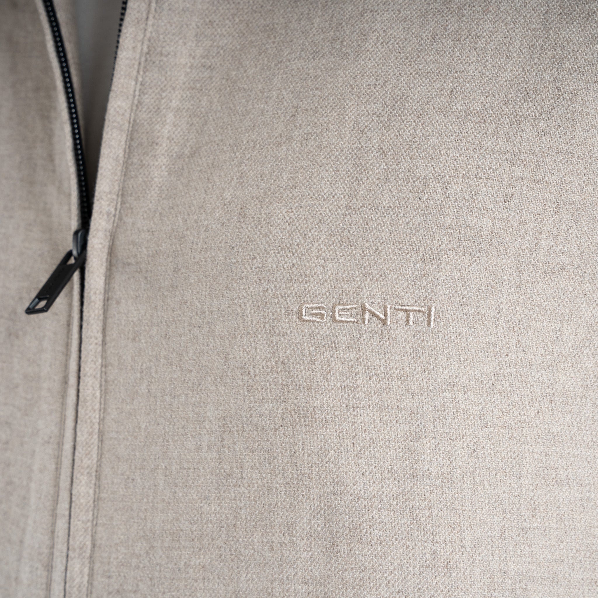 Genti Overshirt Beige | Merino