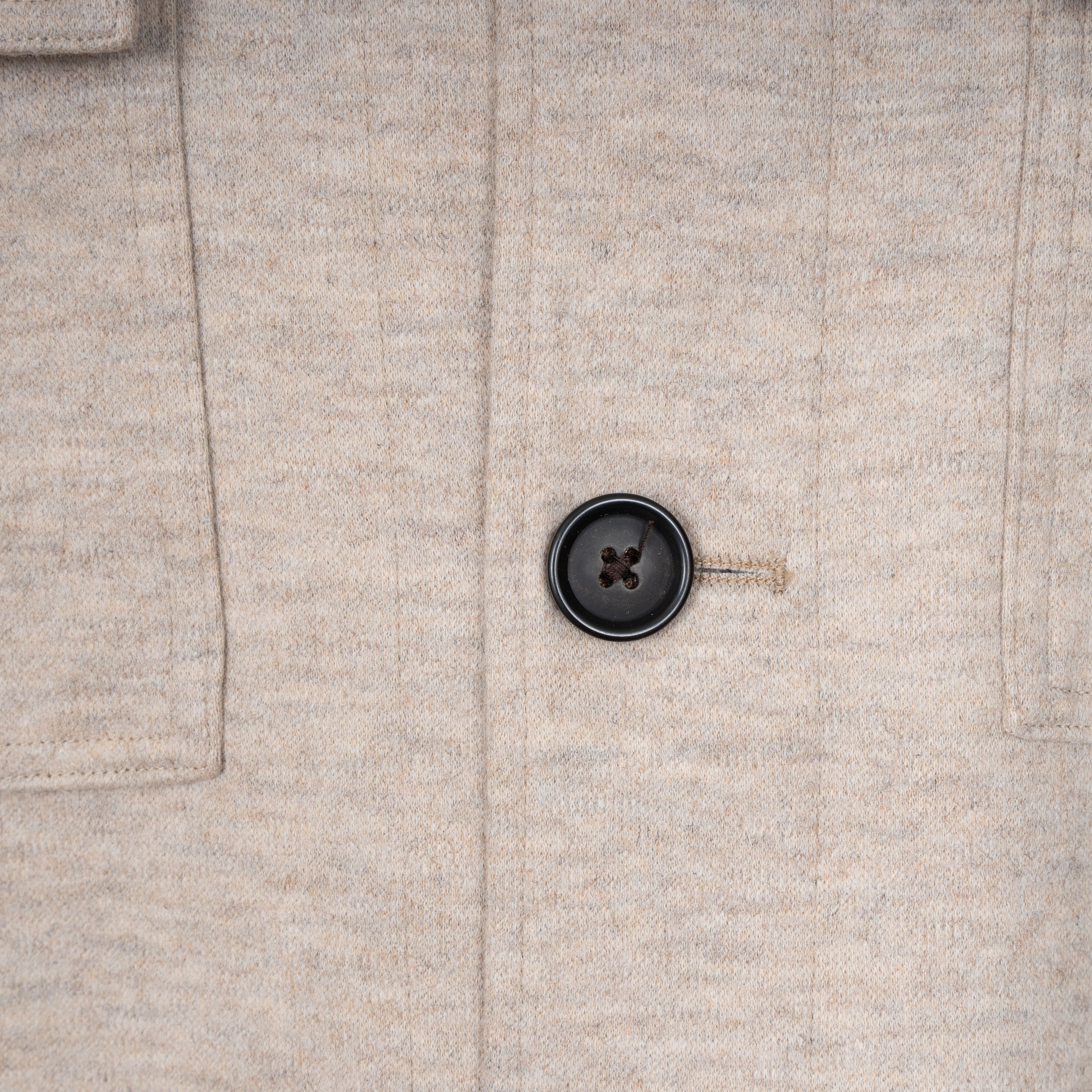 Profuomo Overshirt Beige | Knitted