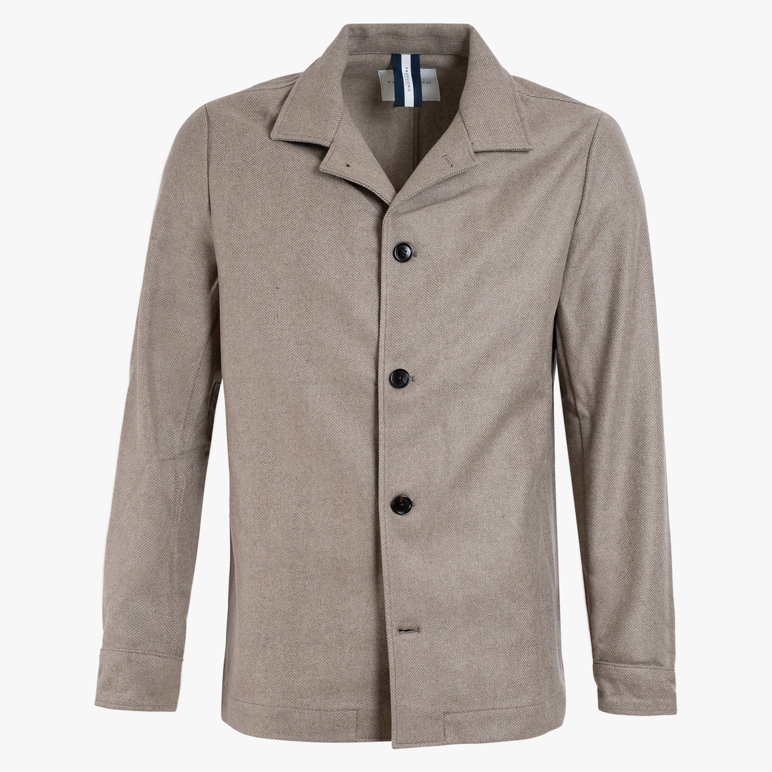 Profuomo Overshirt Beige | Visgraat