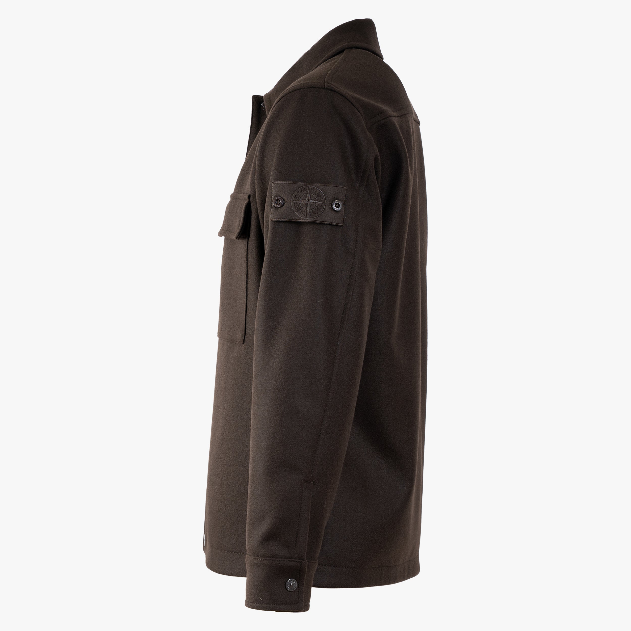 Stone Island Overshirt Bruin | Ghost