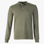 Ralph Lauren Lange Mouwen Polo Groen | Custom Slim Fit