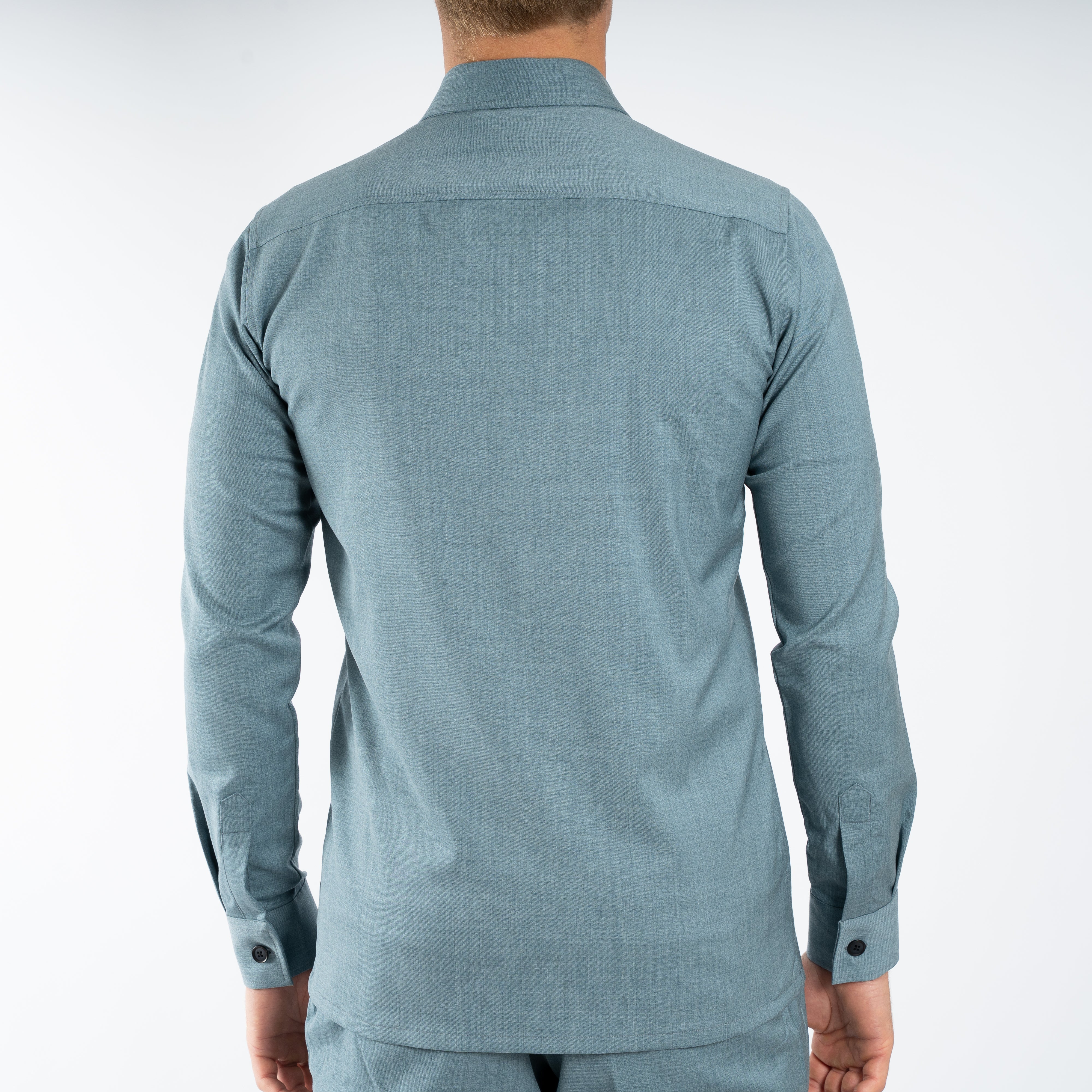 Genti Overshirt Lichtblauw | Dynamic Fabric