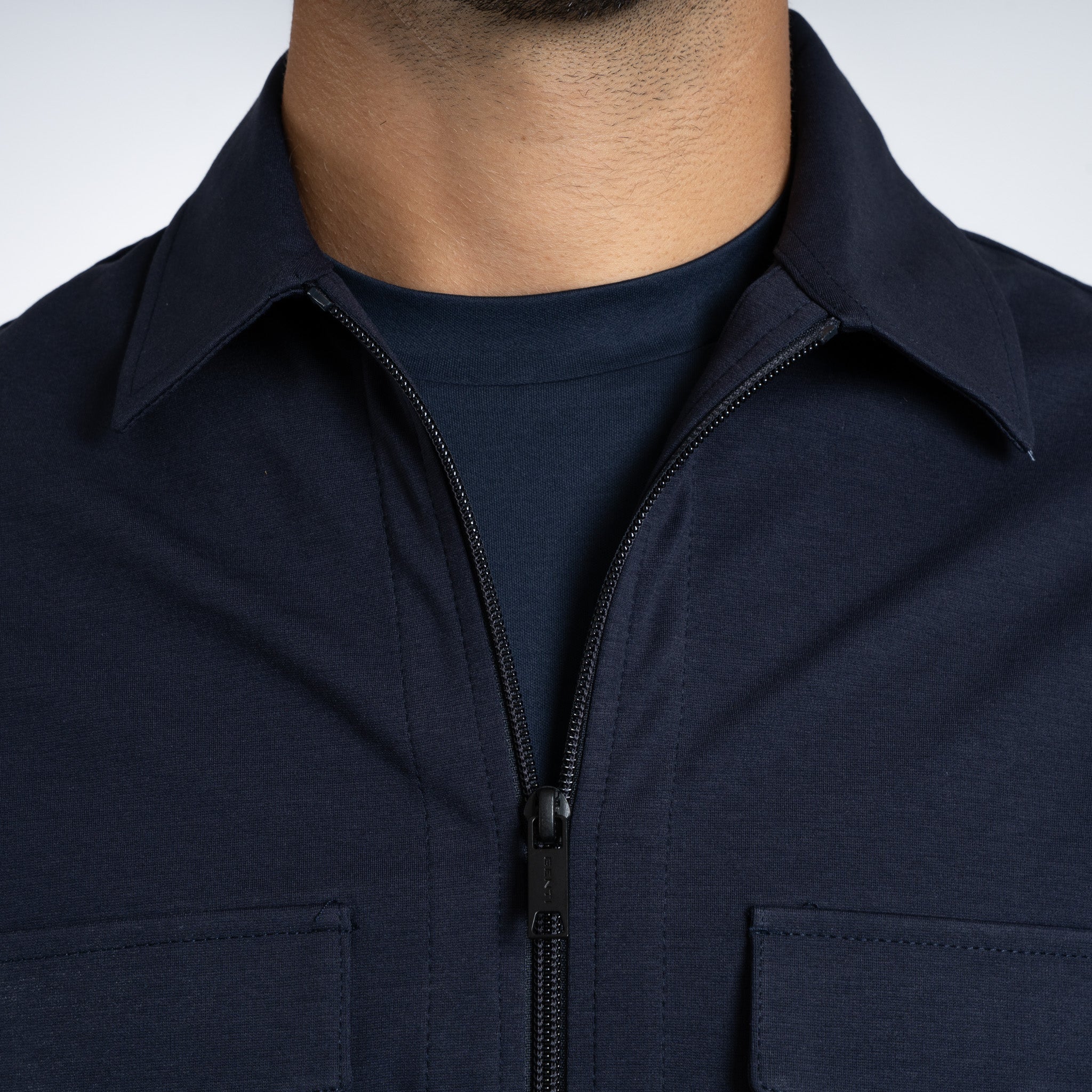 Genti Overshirt Blauw | Dynamic