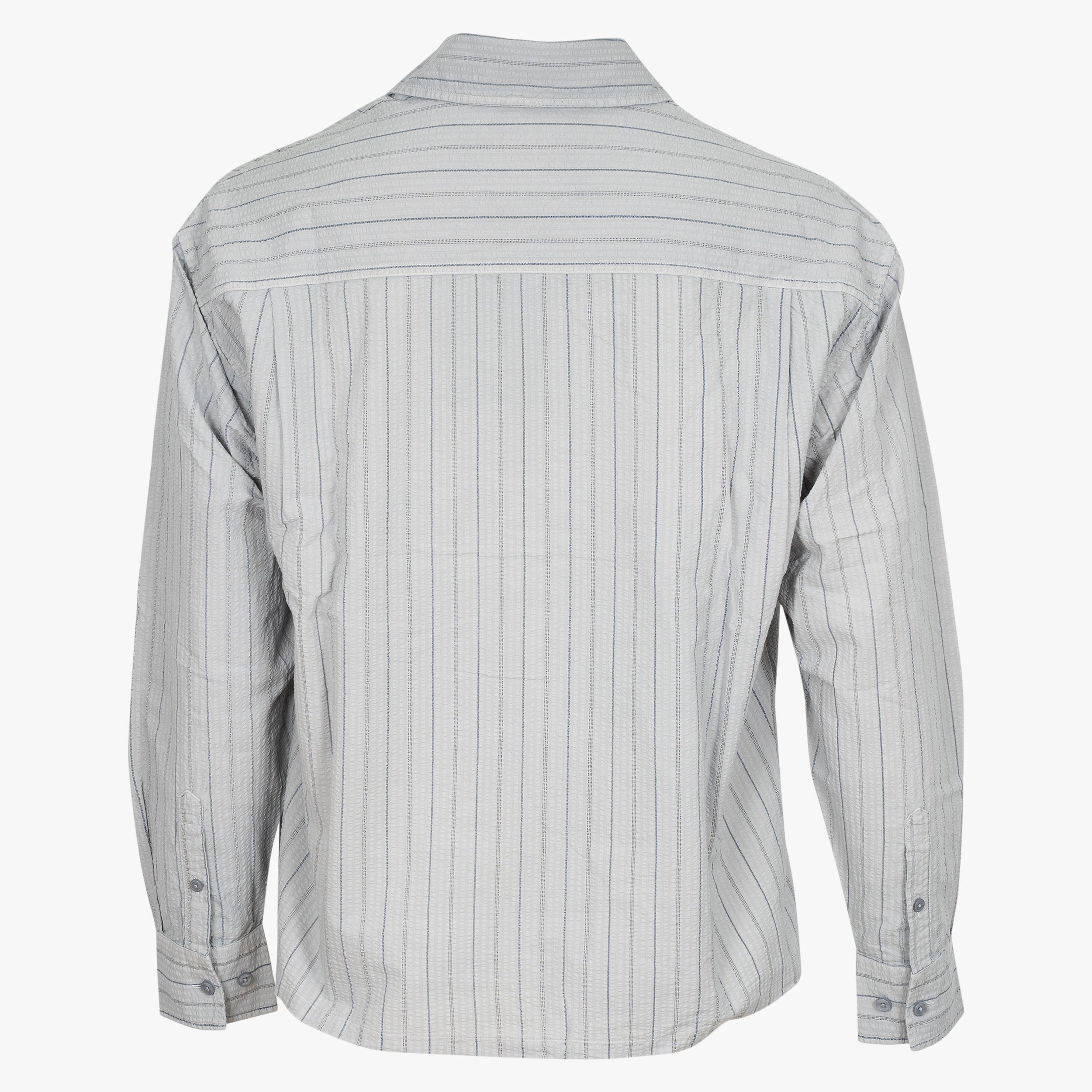 Olaf Overhemd Gestreept Blauw | Striped Boxy Shirts