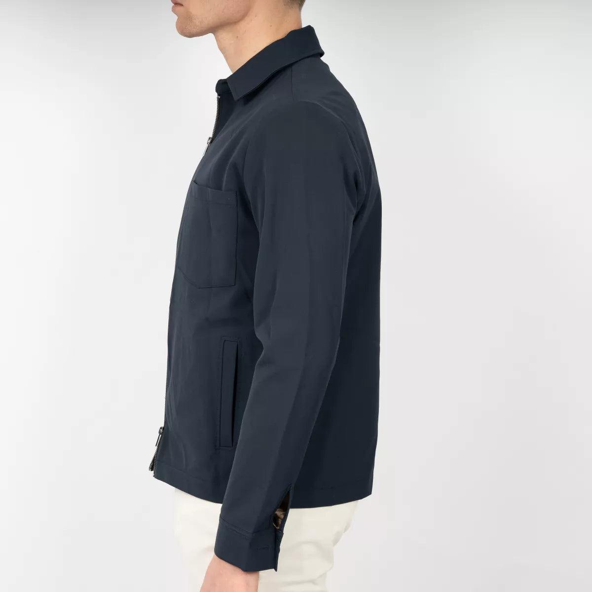 SEVEN DIALS Overshirt Donkerblauw | Perkin