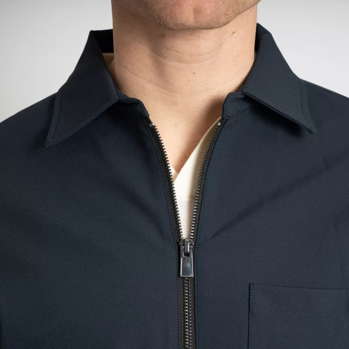 SEVEN DIALS Overshirt Donkerblauw | Perkin