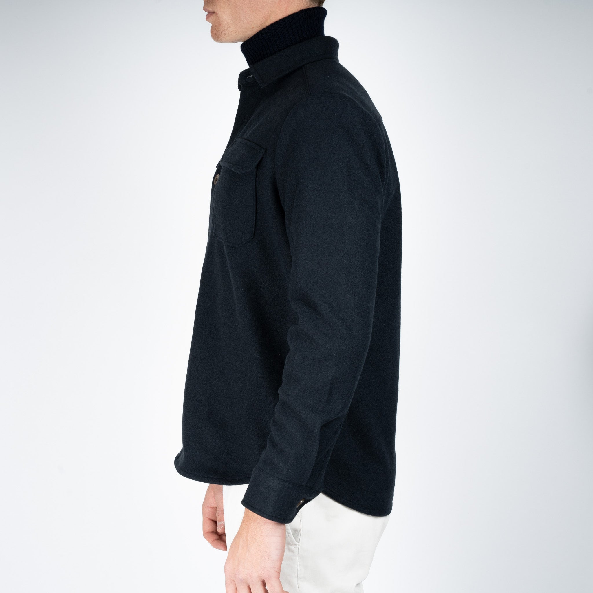 SEVEN DIALS Overshirt Donkerblauw | Kent