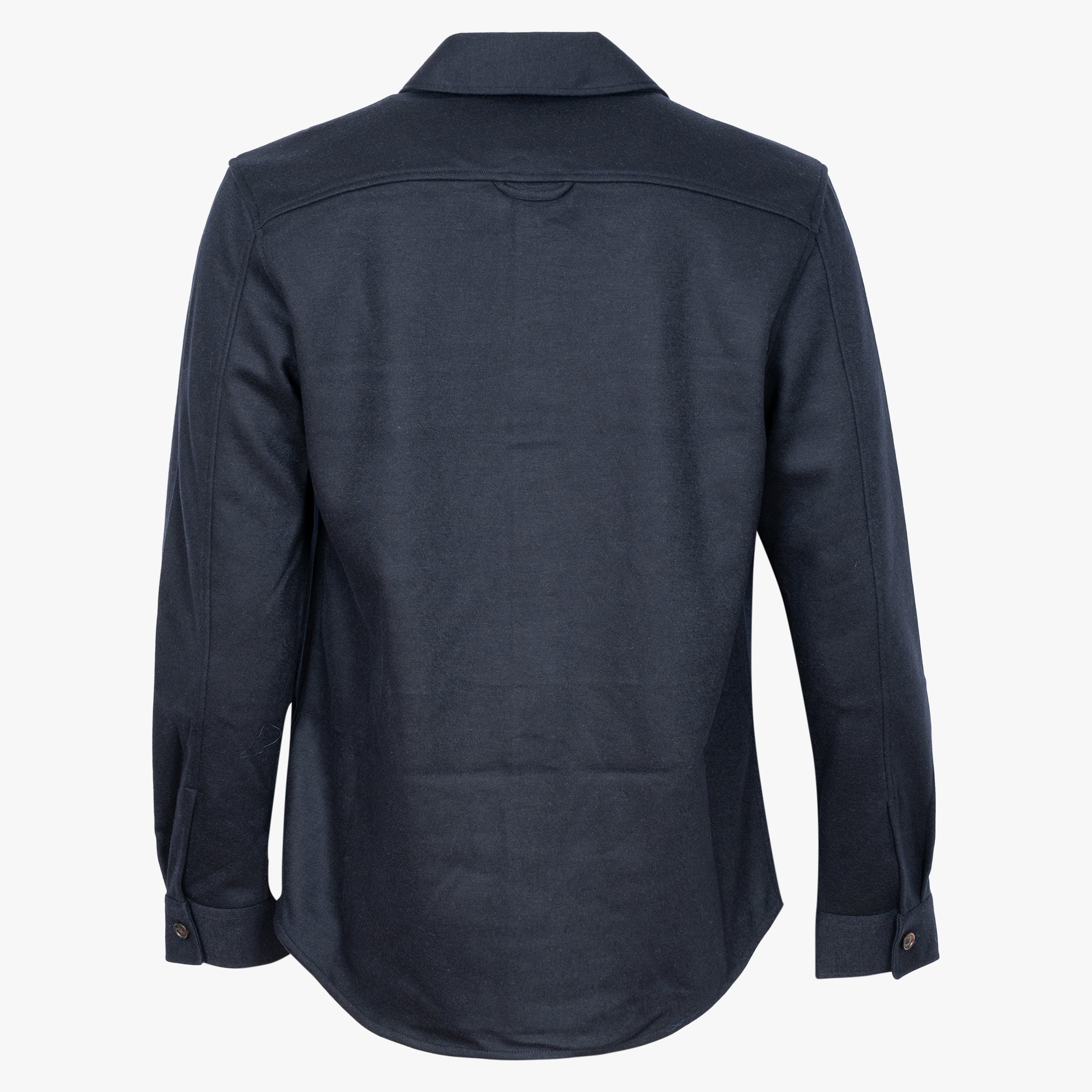 Profuomo Overshirt Donkerblauw | Knitted