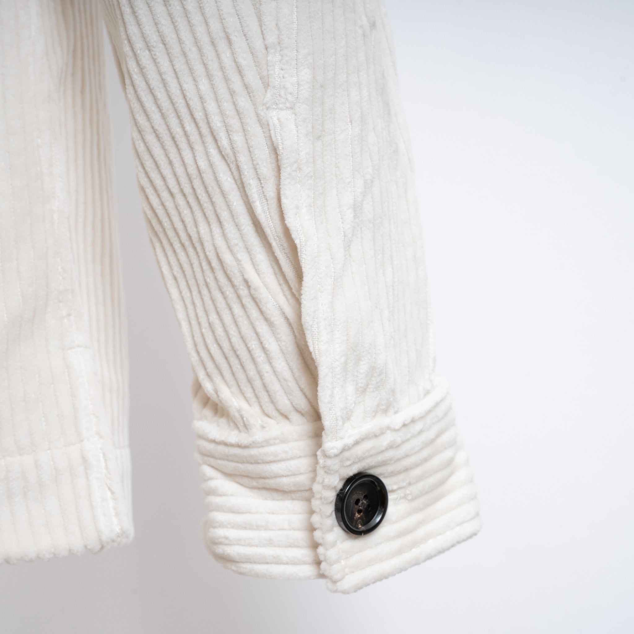 Profuomo Overshirt Off-White | Corduroy