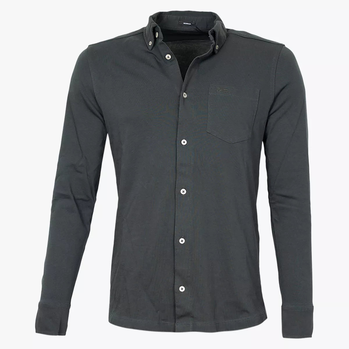 Denham Overhemd Donkergrijs | Bridge Shirt