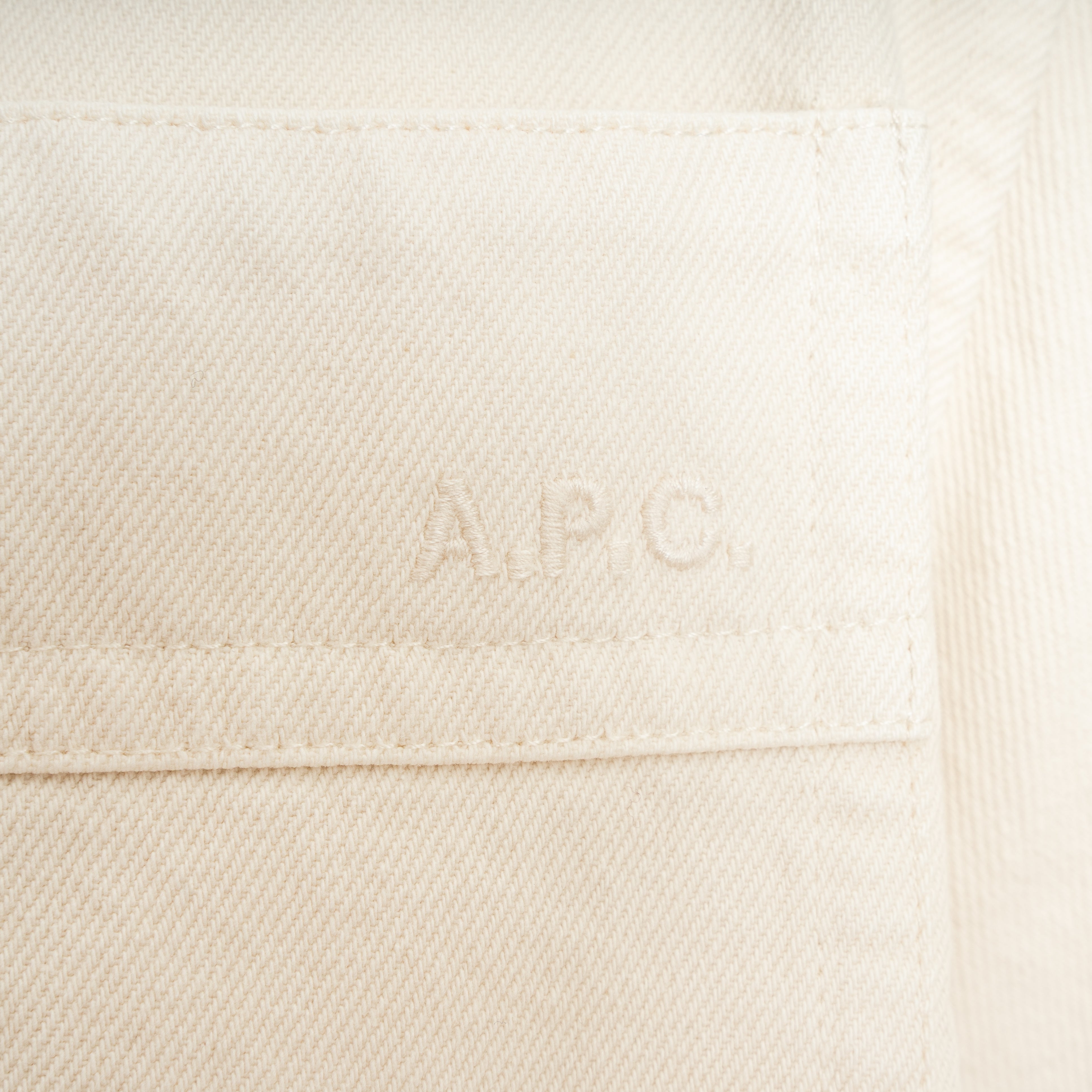 A.P.C. Overshirt Creme | Basile Overshirt