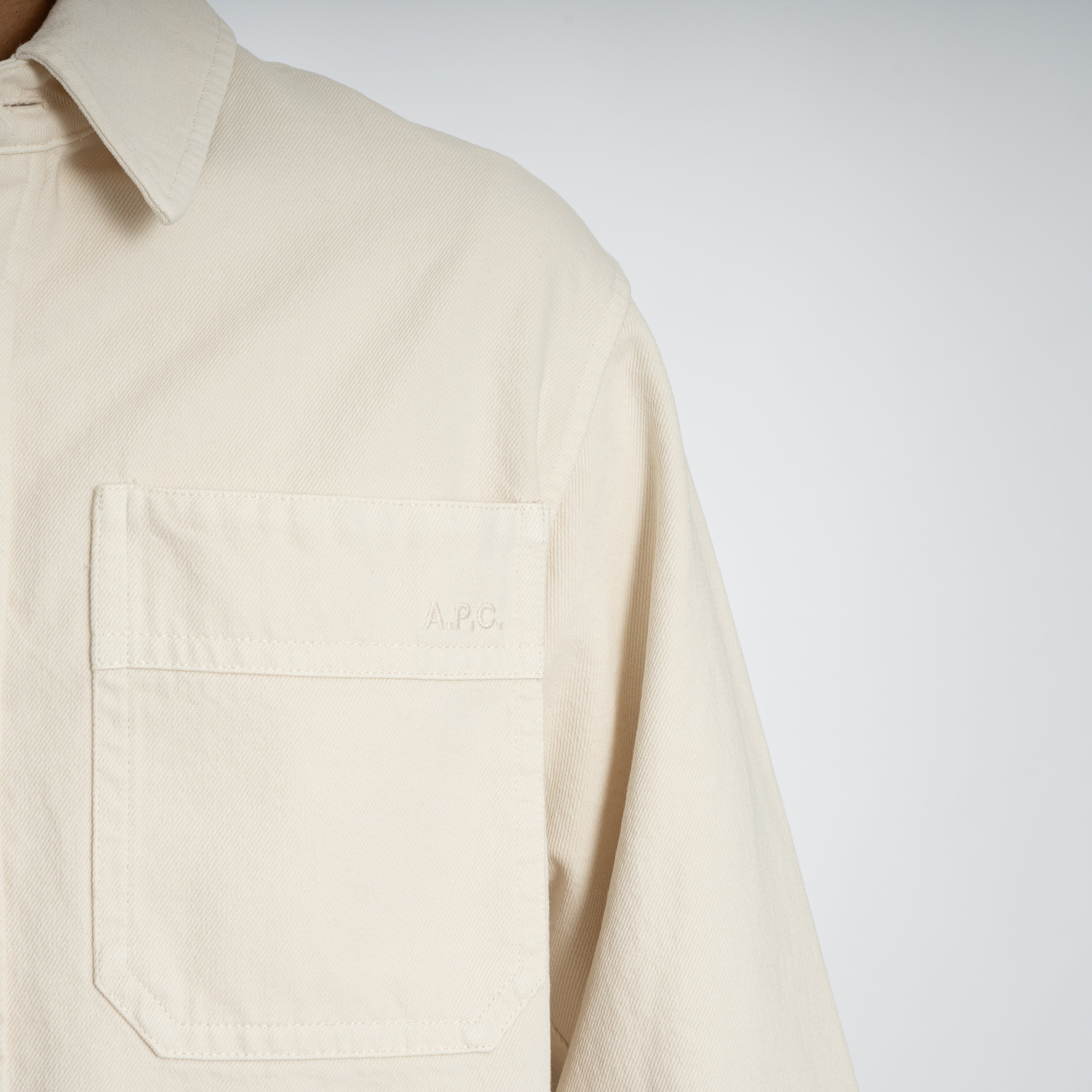 A.P.C. Overshirt Creme | Basile Overshirt