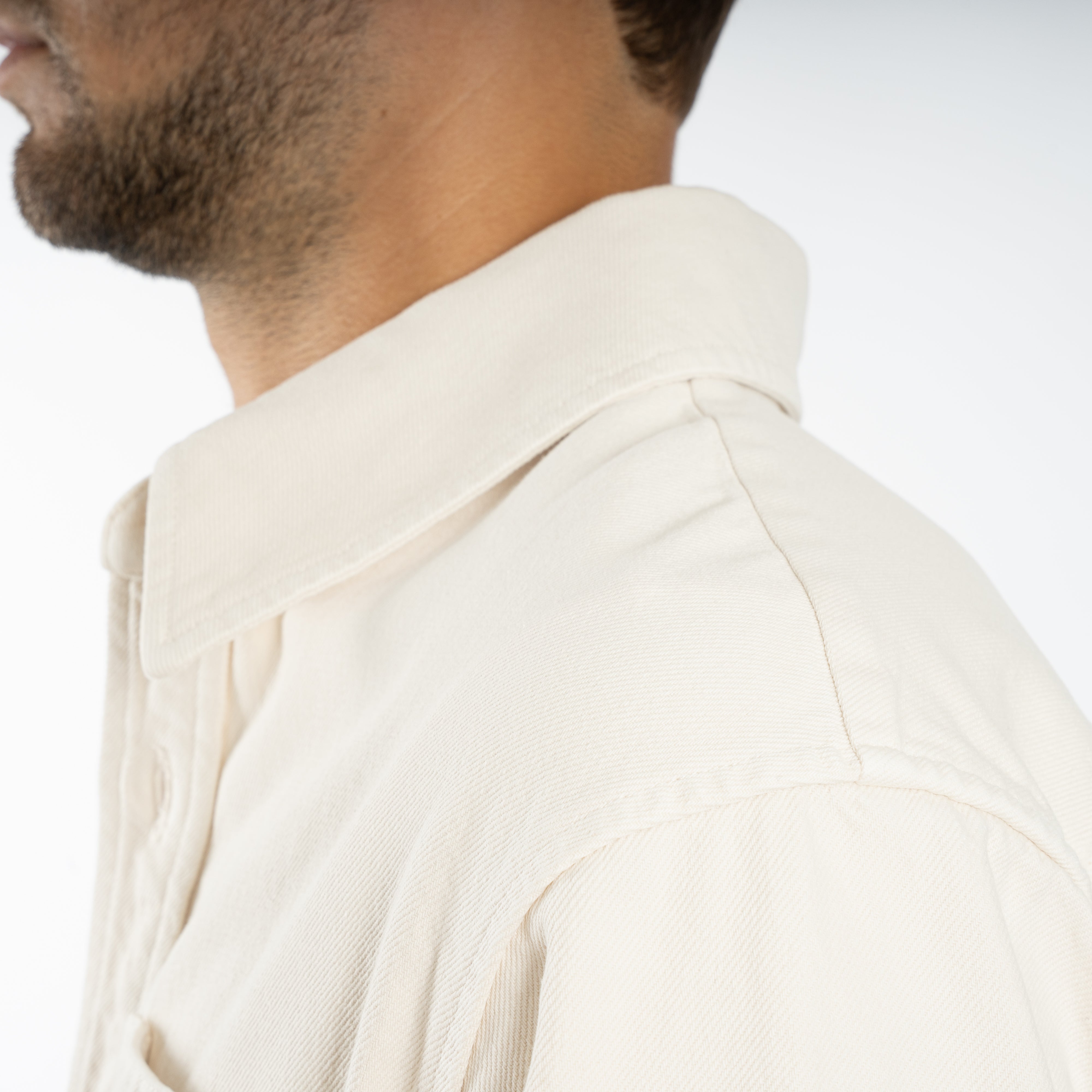 A.P.C. Overshirt Creme | Basile Overshirt
