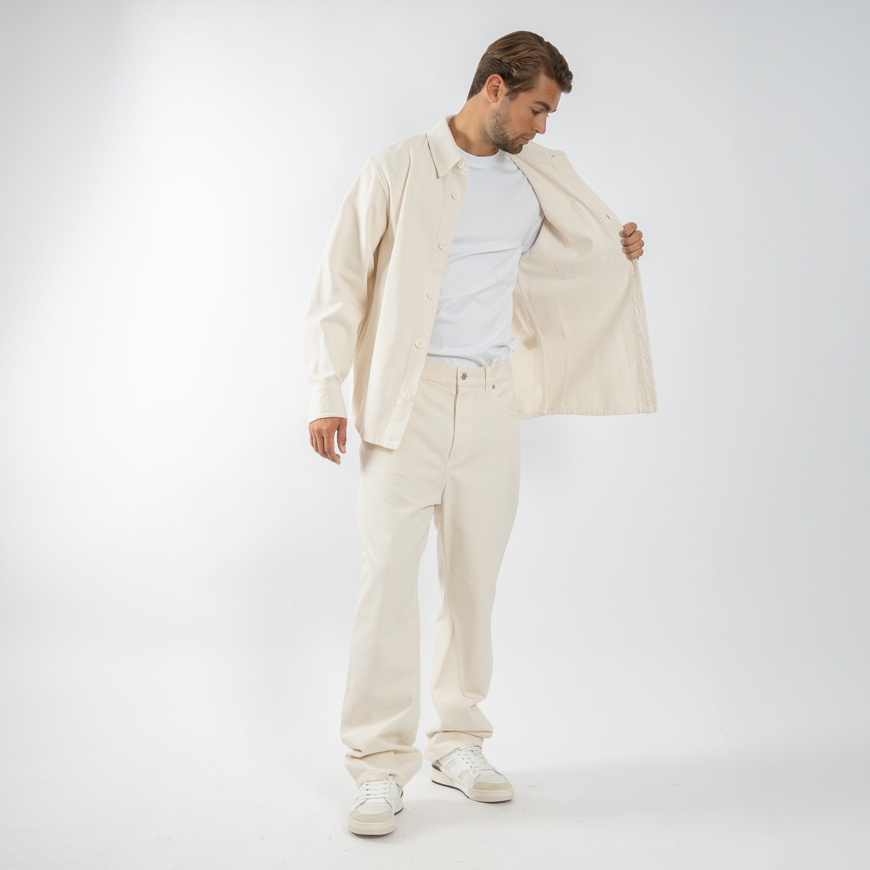 A.P.C. Overshirt Creme | Basile Overshirt