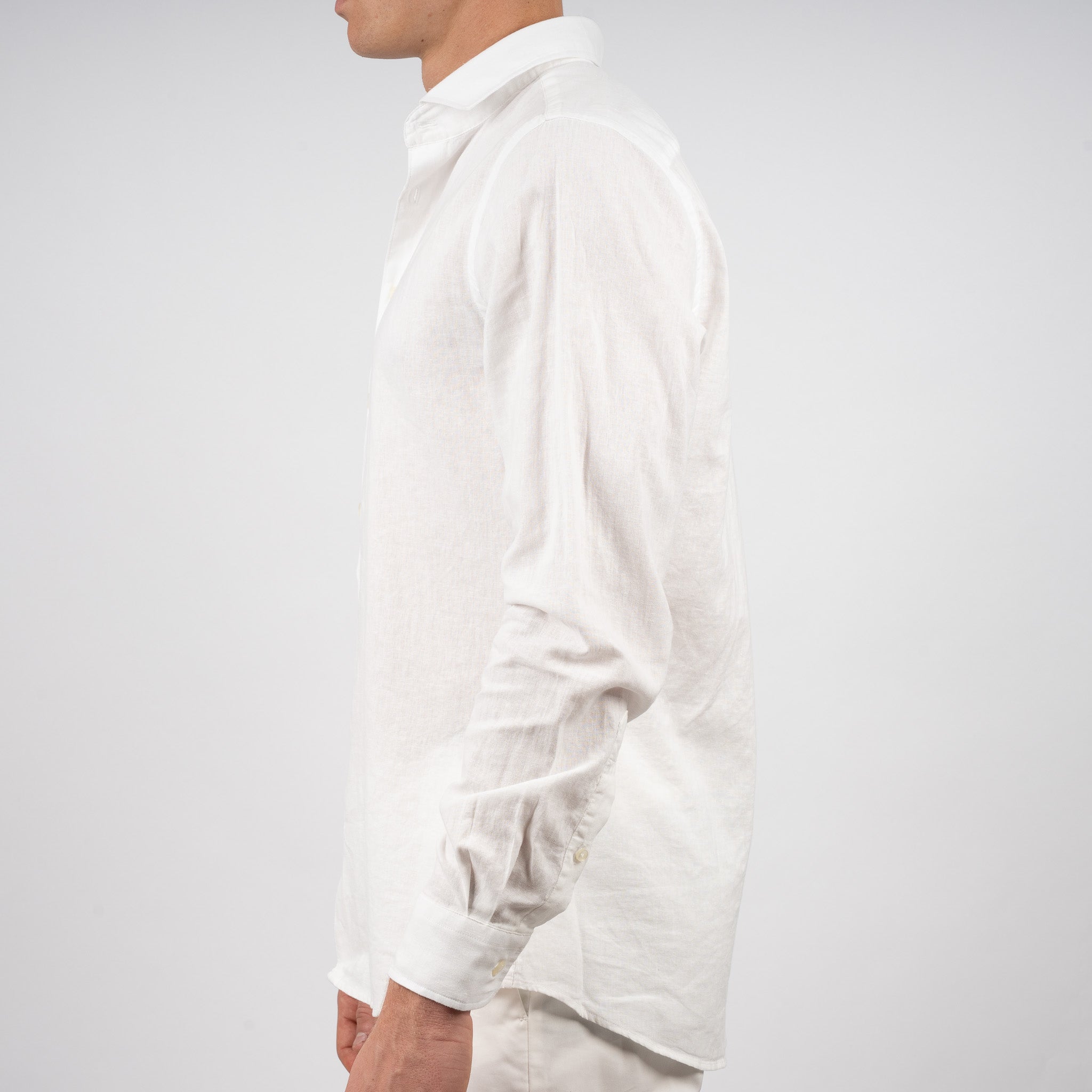 SEVEN DIALS Linnen Overhemd Wit | Jerred