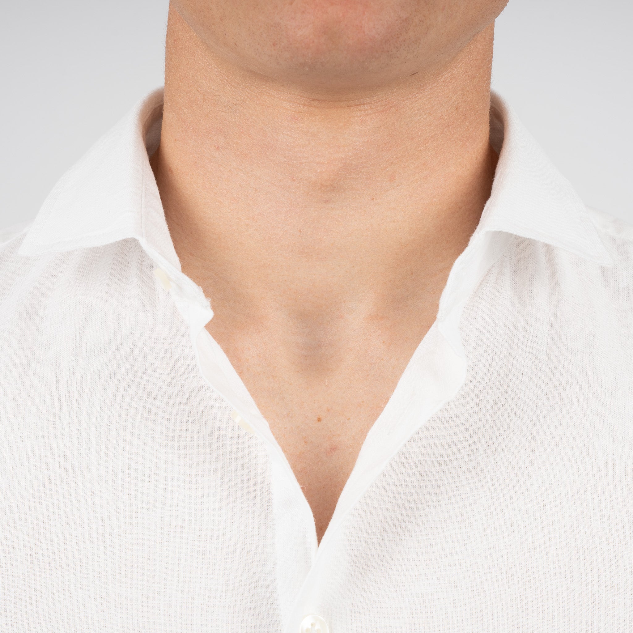 SEVEN DIALS Linnen Overhemd Wit | Jerred