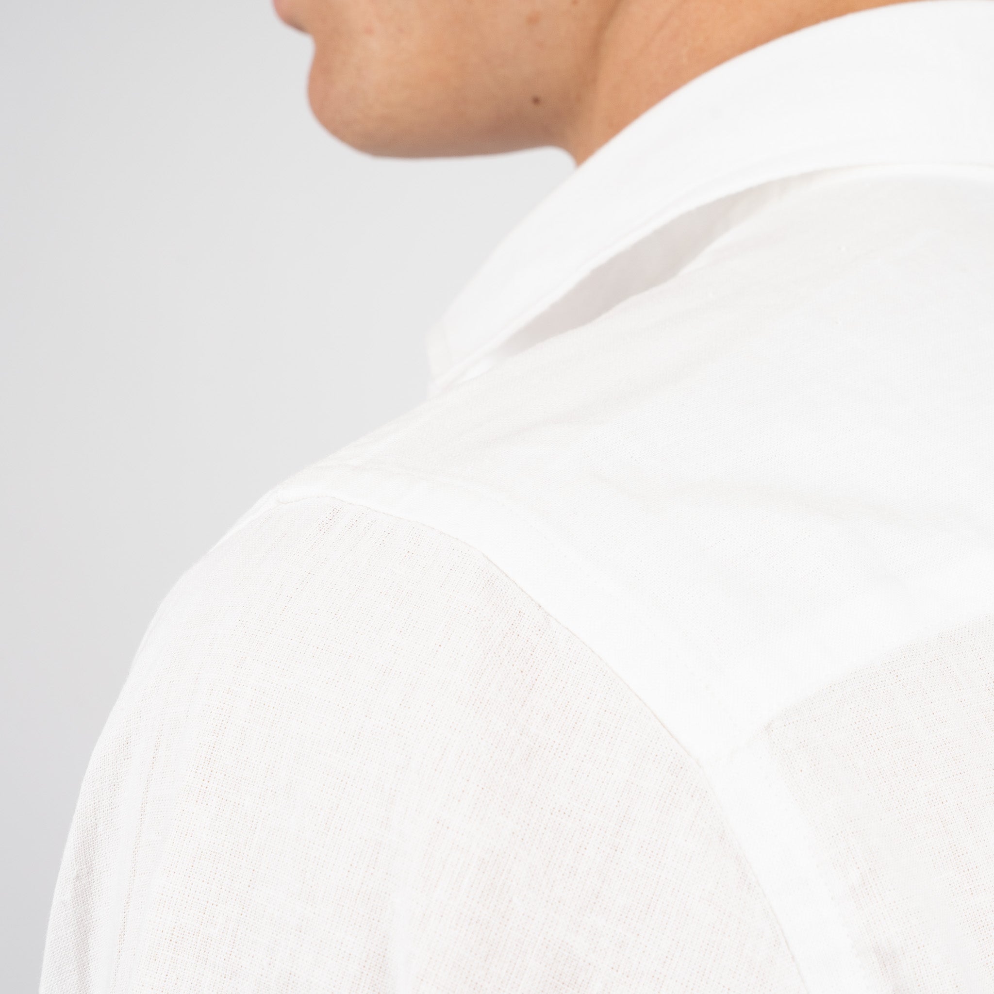 SEVEN DIALS Linnen Overhemd Wit | Jerred