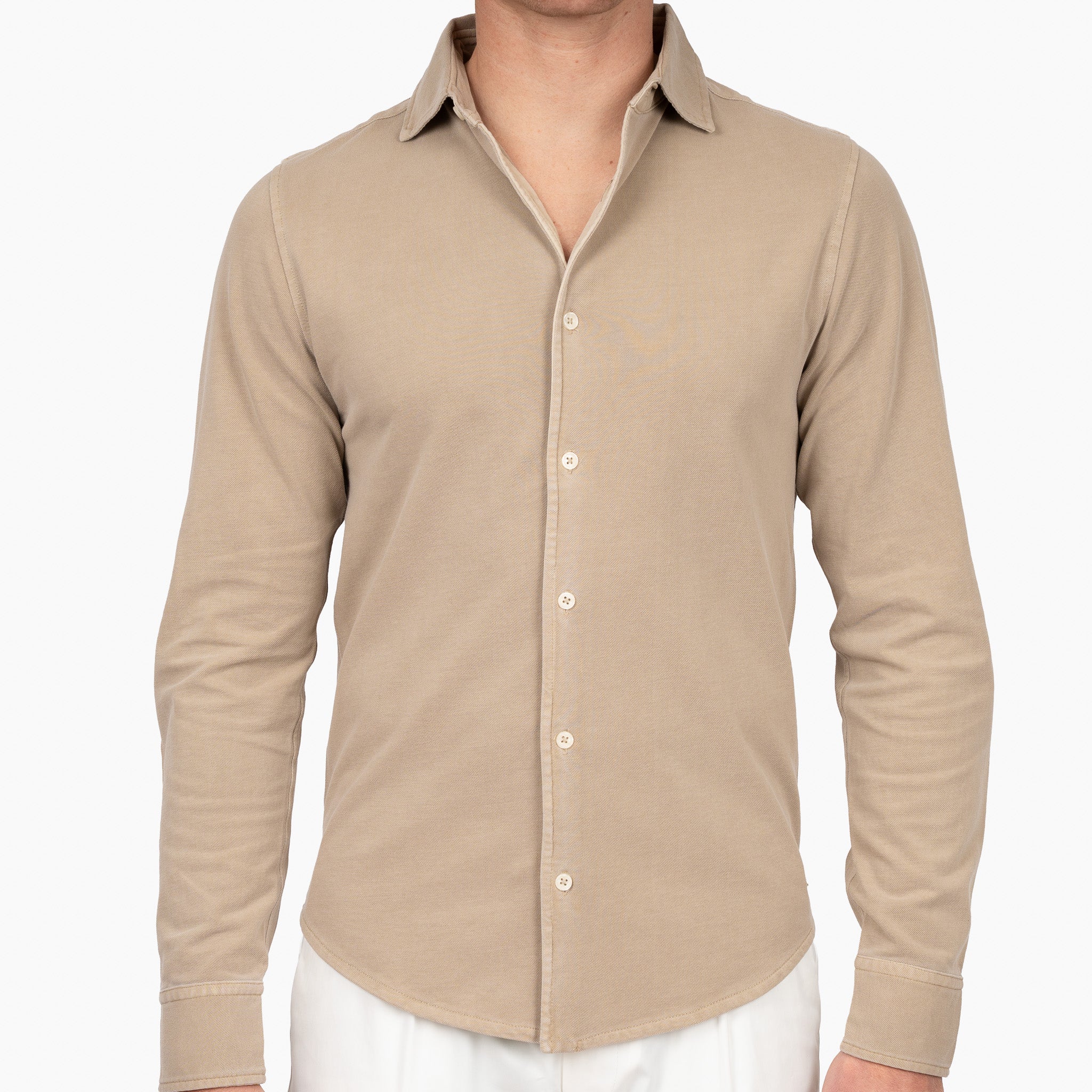 SEVEN DIALS Overhemd Beige | Caspian