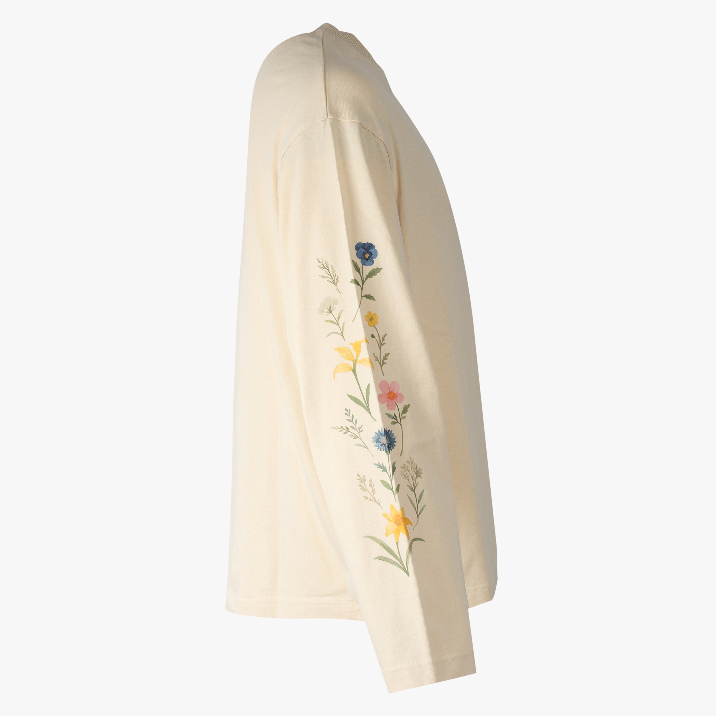 Bram's Fruit Longsleeve Shirt Beige | Robin