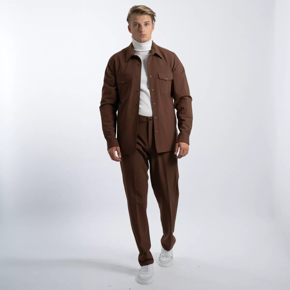 Aspesi Broek Camel | Flannel Chino