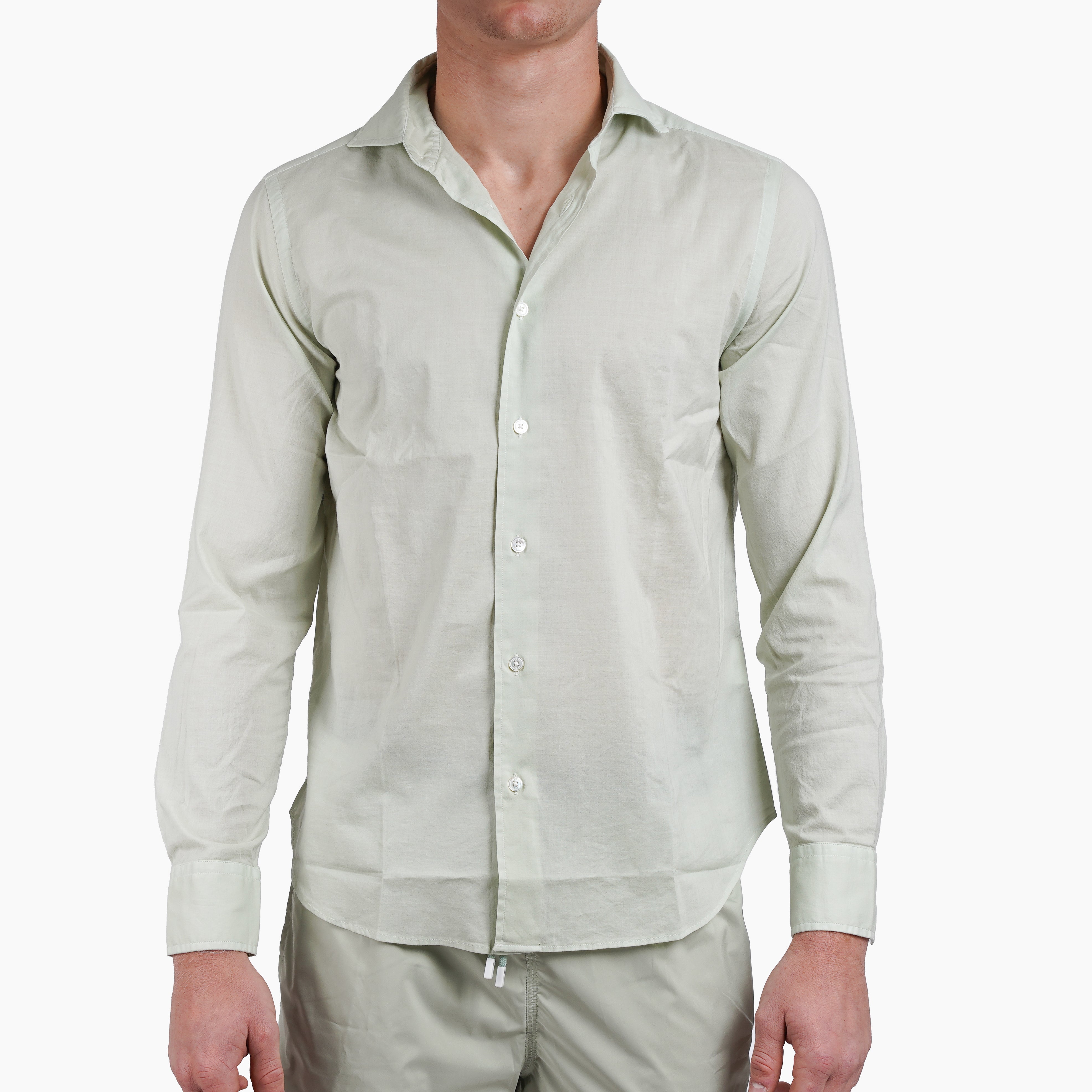 Fedeli Overhemd Lichtgroen | James Panamino